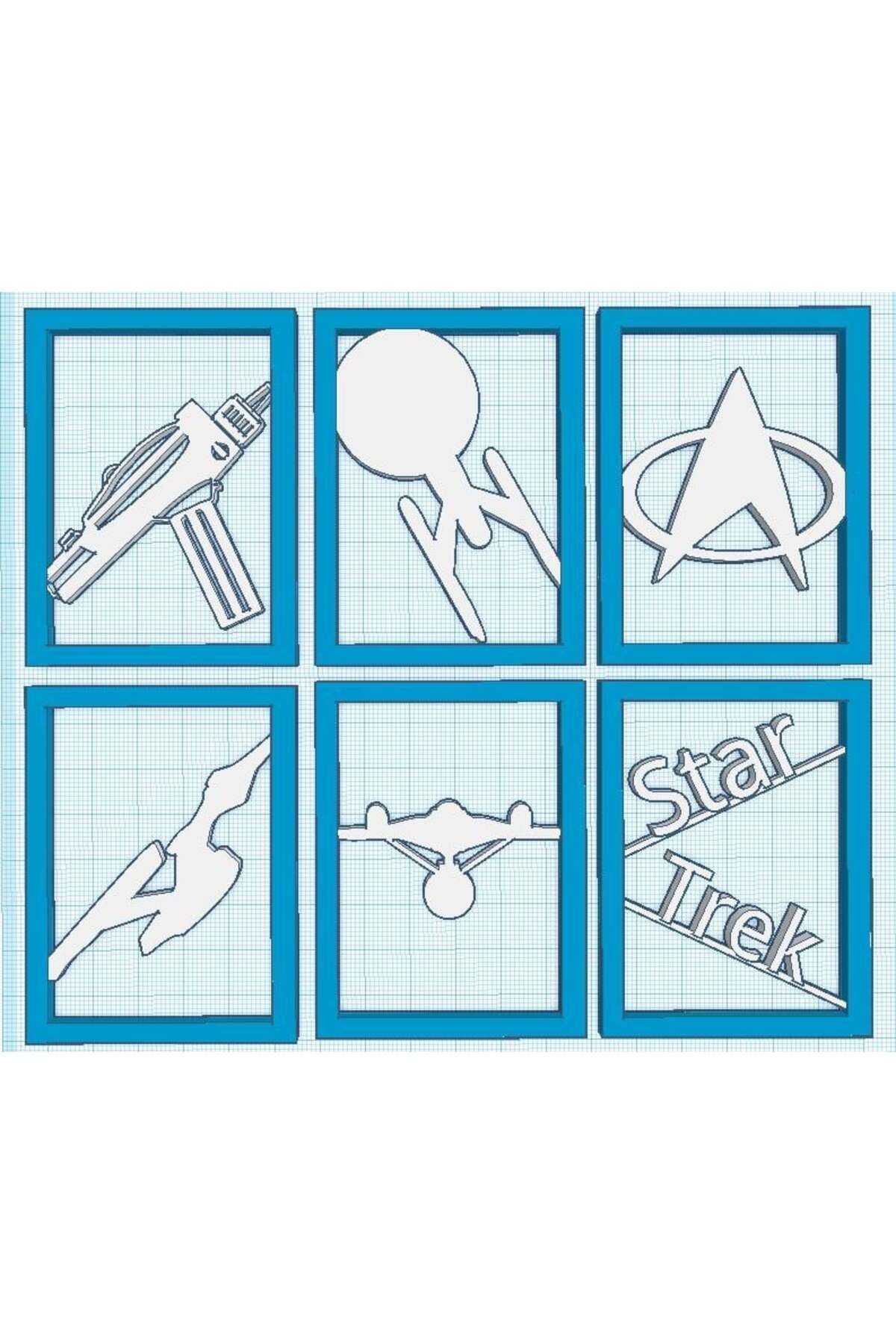 Lucest Tatil Feneri - Star Trek Panelleri (Plastik Aparattır!!!)