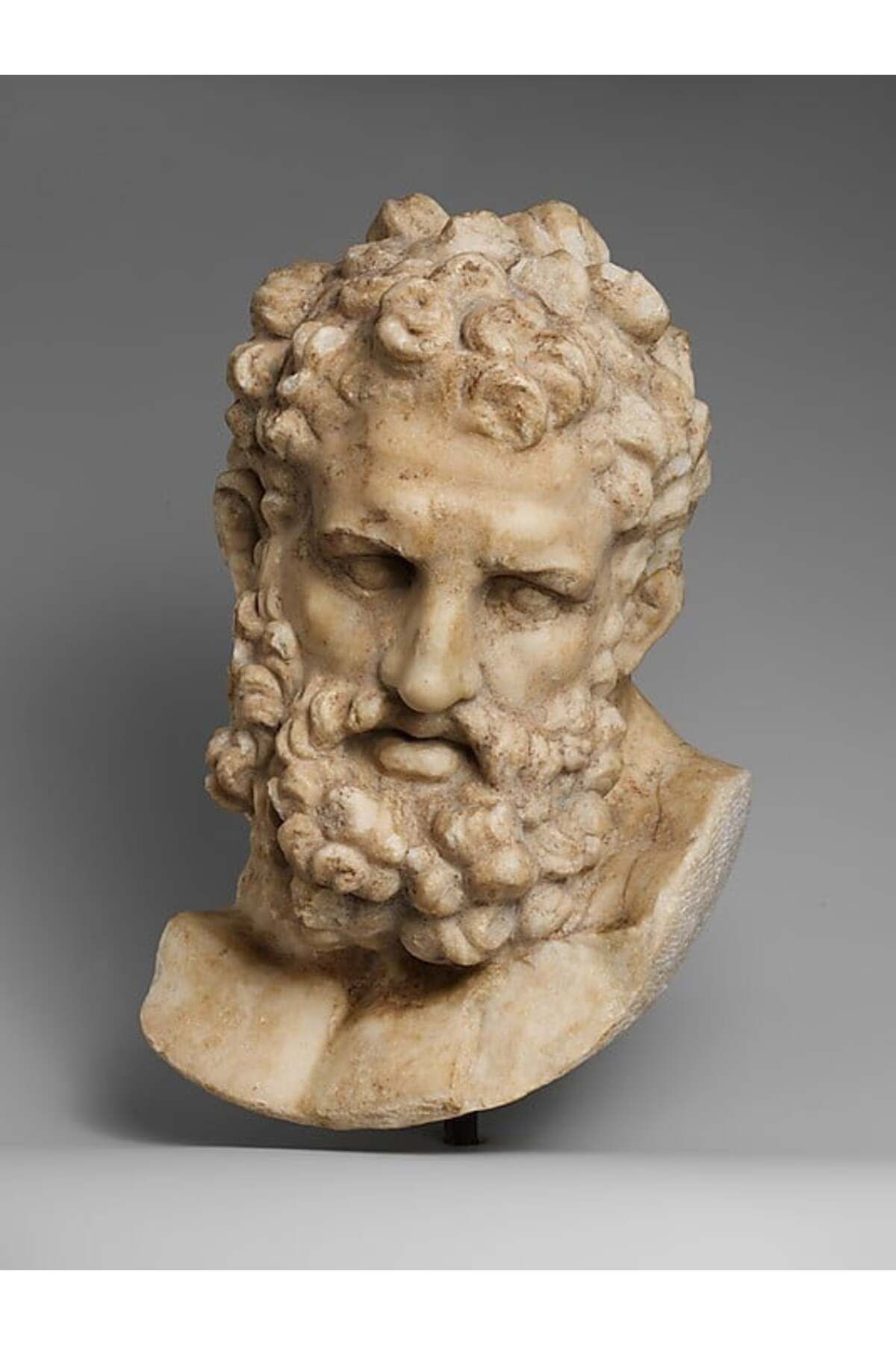 Lucest Herakles'in mermer başı (Plastik Aparattır!!!)