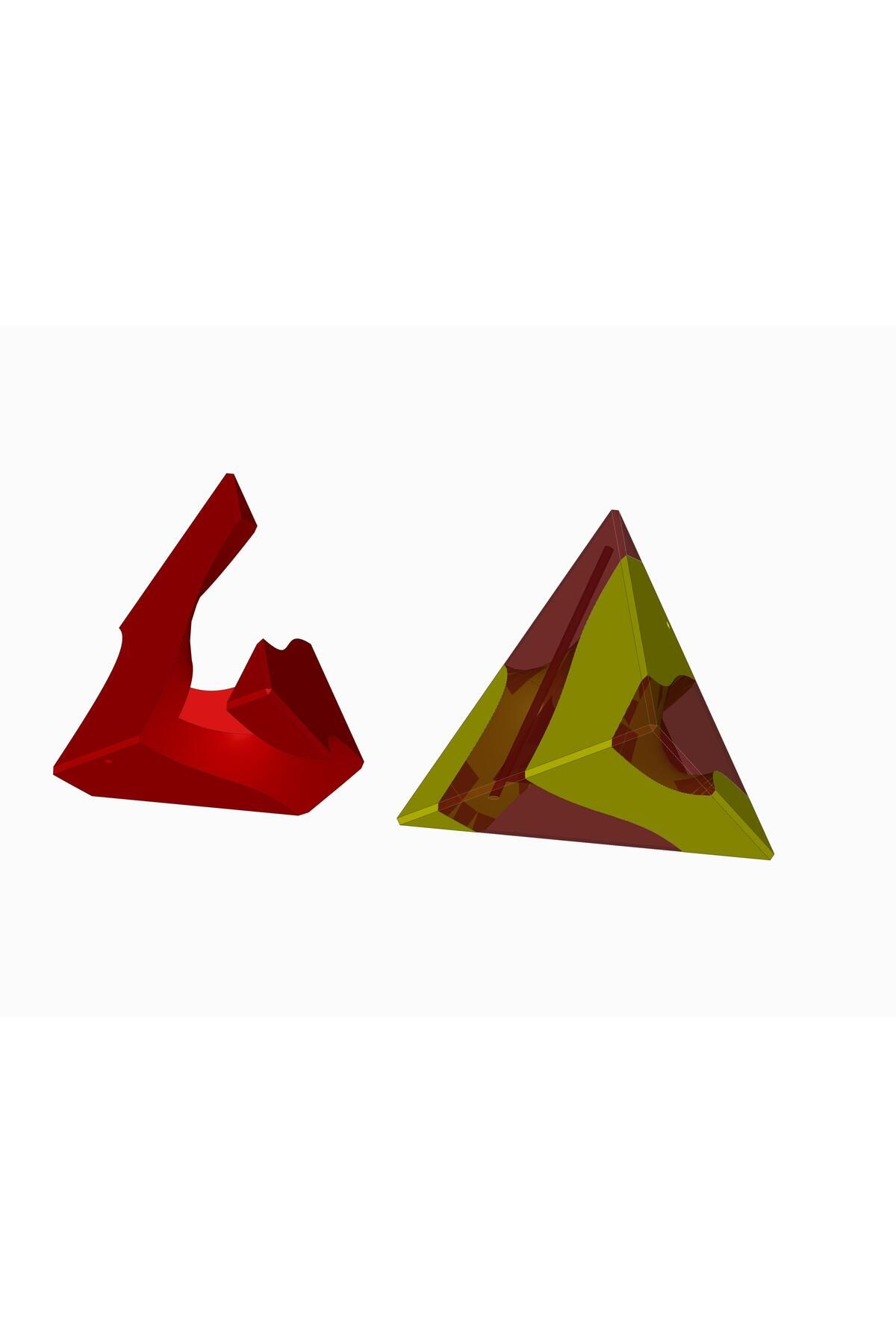 Vision Craft George Hart tarafından tetrahedron vidalı tempolu