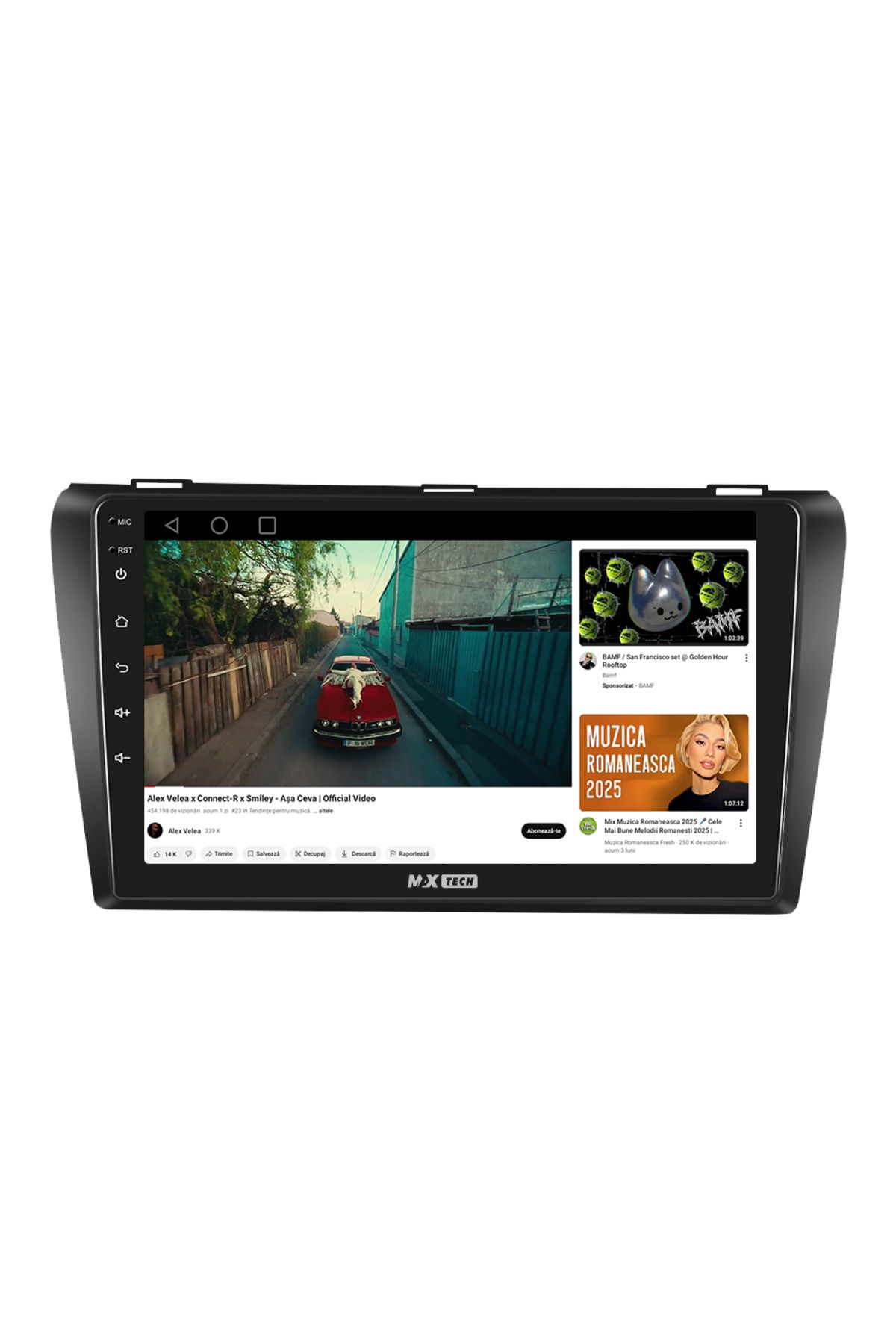 MaxTech-Navigation Mazda 3 2006-2012 dedicated, 4 GB Ram 64 GB Rom OctaCore, Carplay & Android auto, 9" 4
