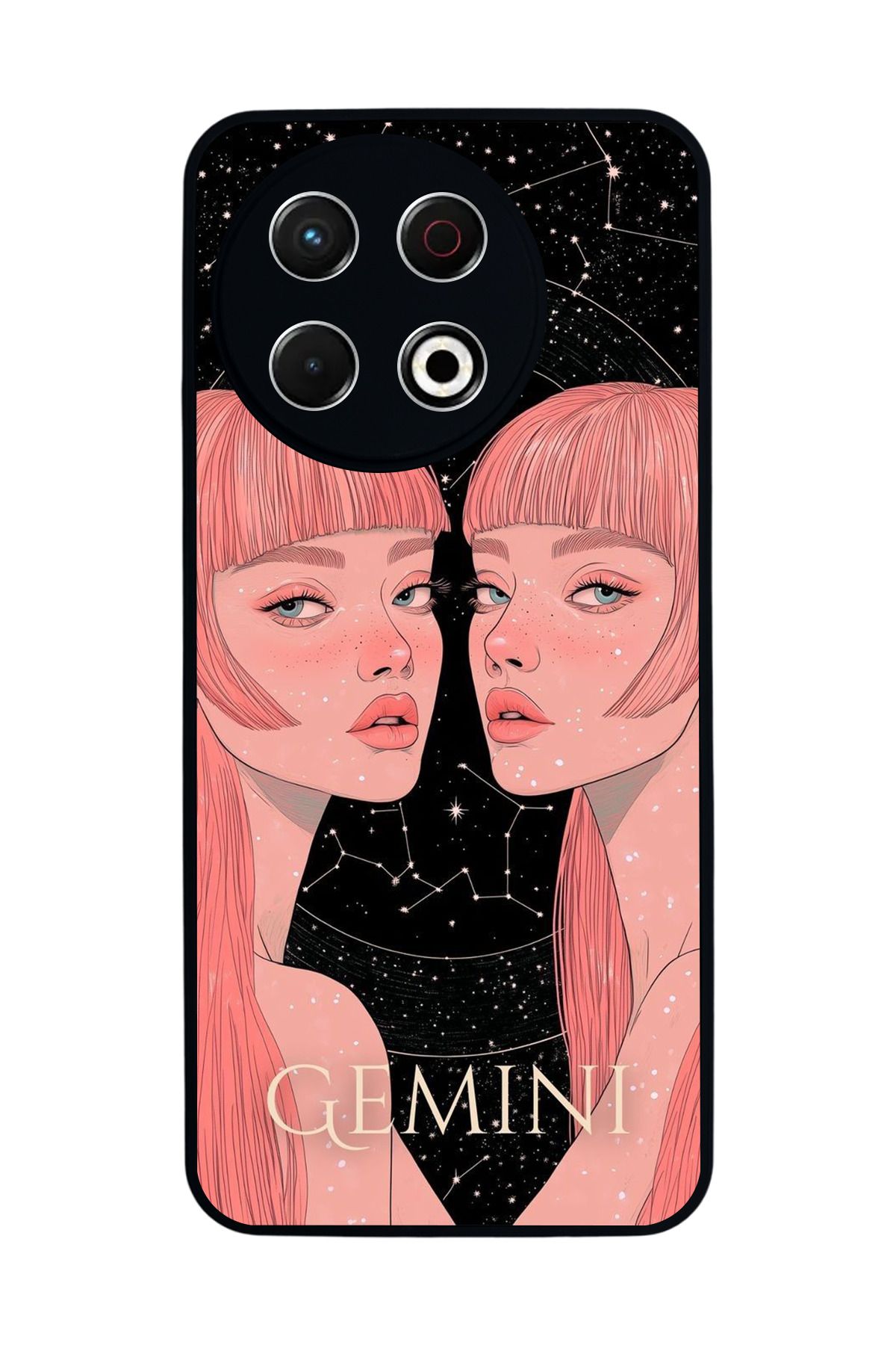TECNO Spark 30 Pro Mat Siyah Kılıf – Yumuşak Silikon, Koruyucu, Şok Emici Kapak