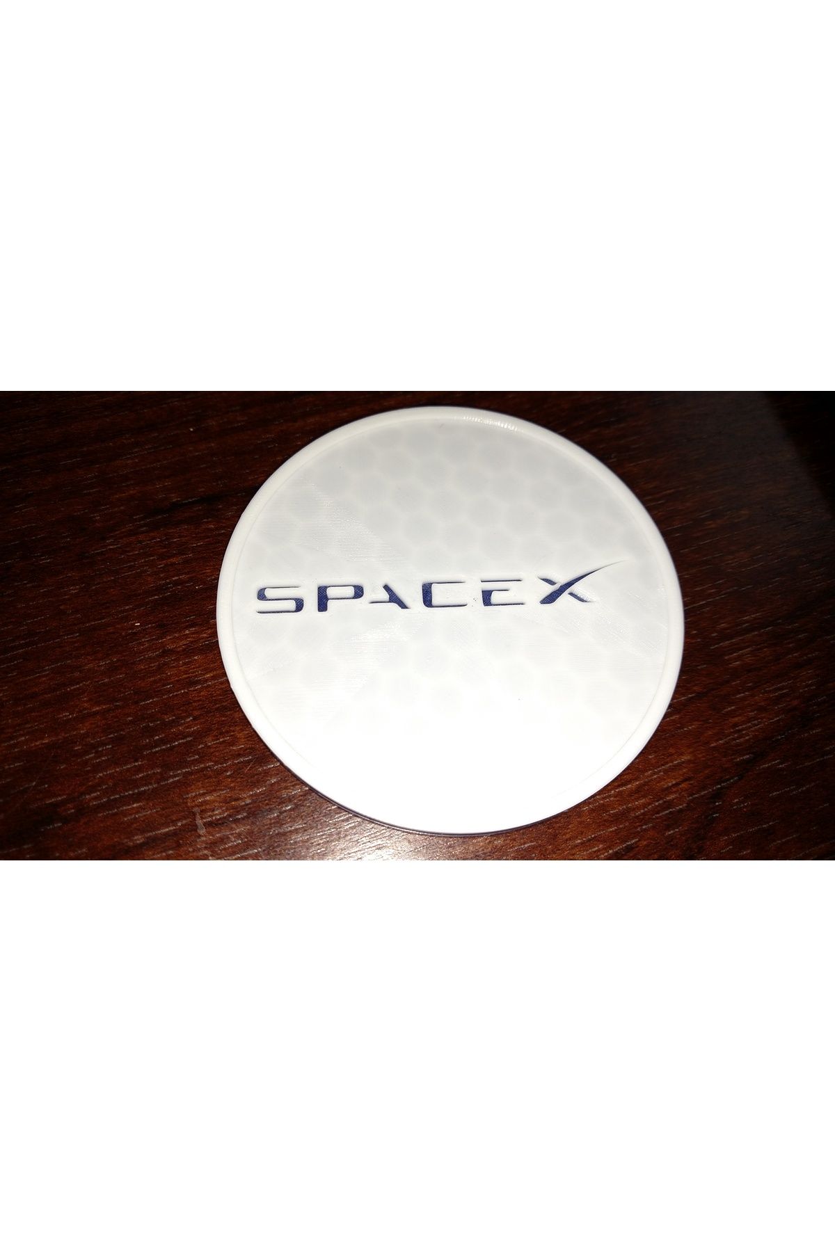 Vision Craft SpaceX Coaster (3 Adet)