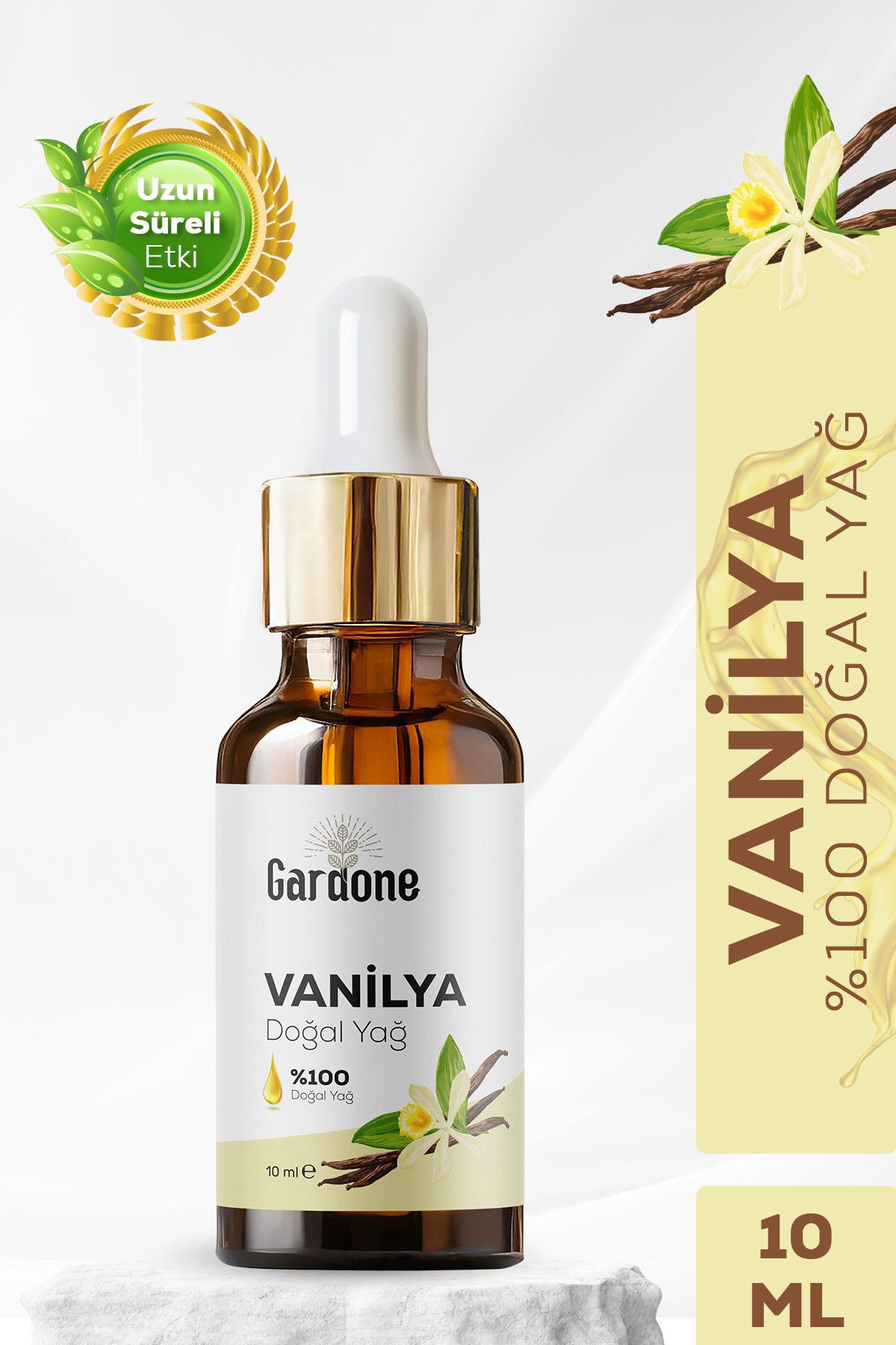 Gardone Vanilya Yağı Soğuk Sıkım %100 Saf ve Doğal Vanilla 10ml