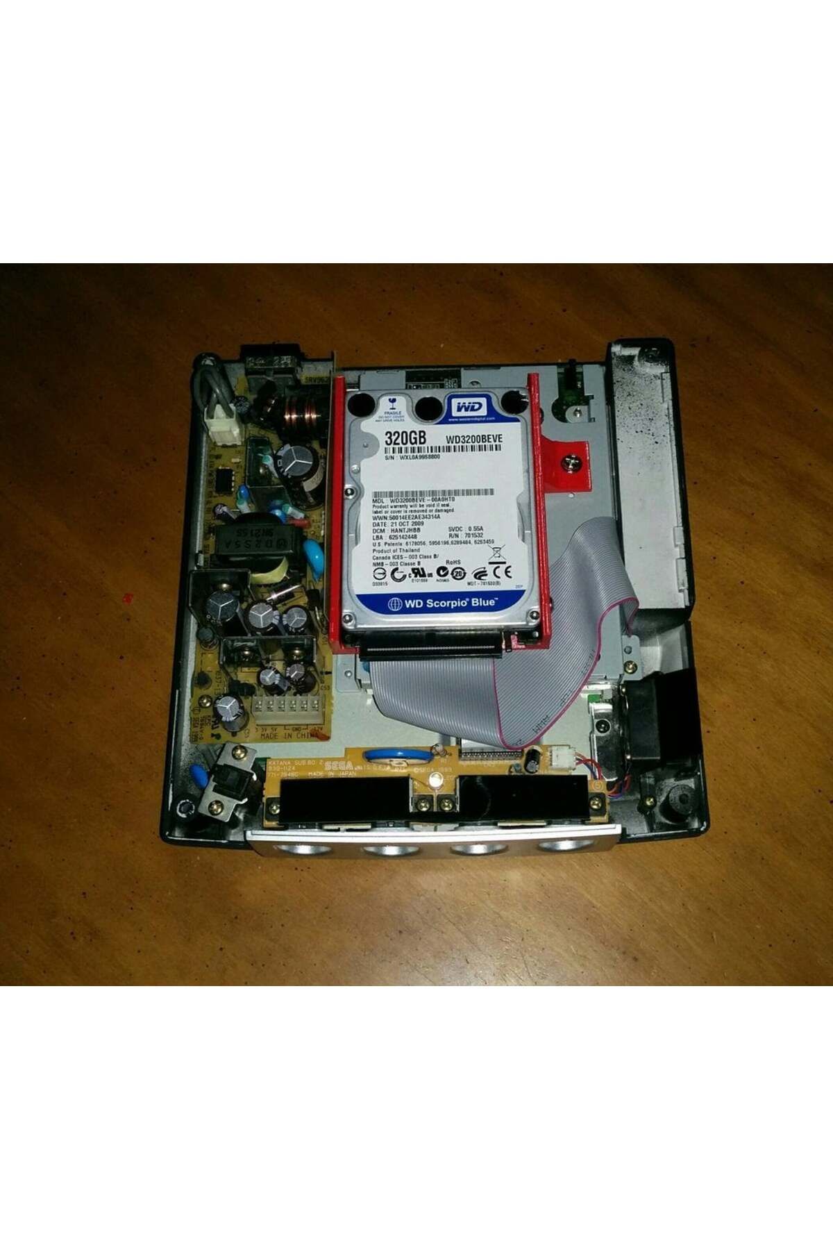 Lucest Sega Dreamcast Dahili 2,5" Sabit Disk Montajı (Plastik Aparattır!!!)