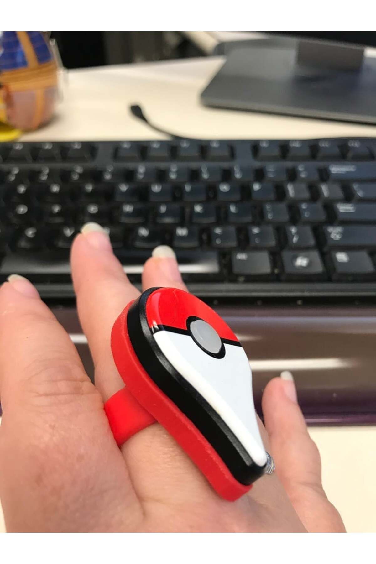 Lucest Pokemon Go Plus Yüzük (Plastik Aparattır!!!)