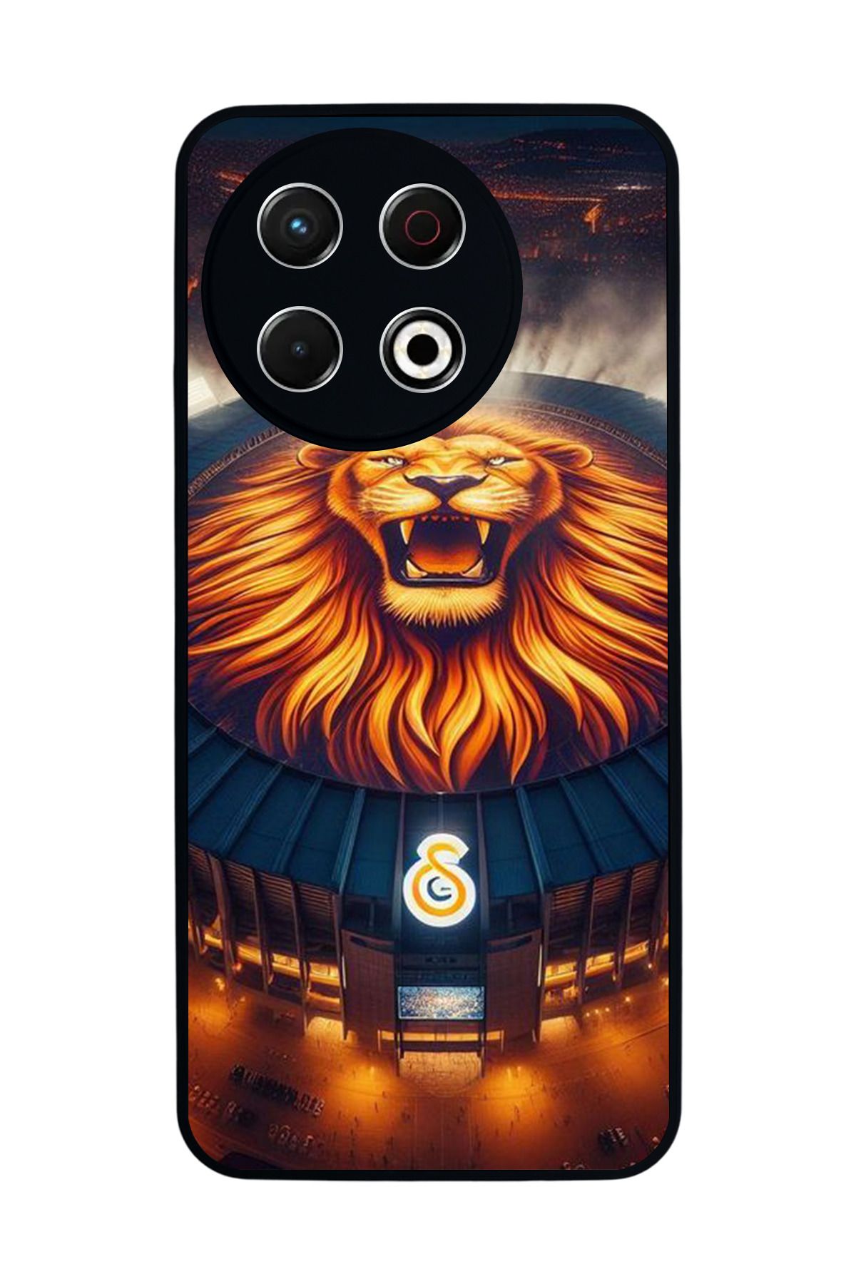 TECNO Spark 30 Pro Mat Siyah Kılıf – Yumuşak Silikon, Koruyucu, Şok Emici Kapak