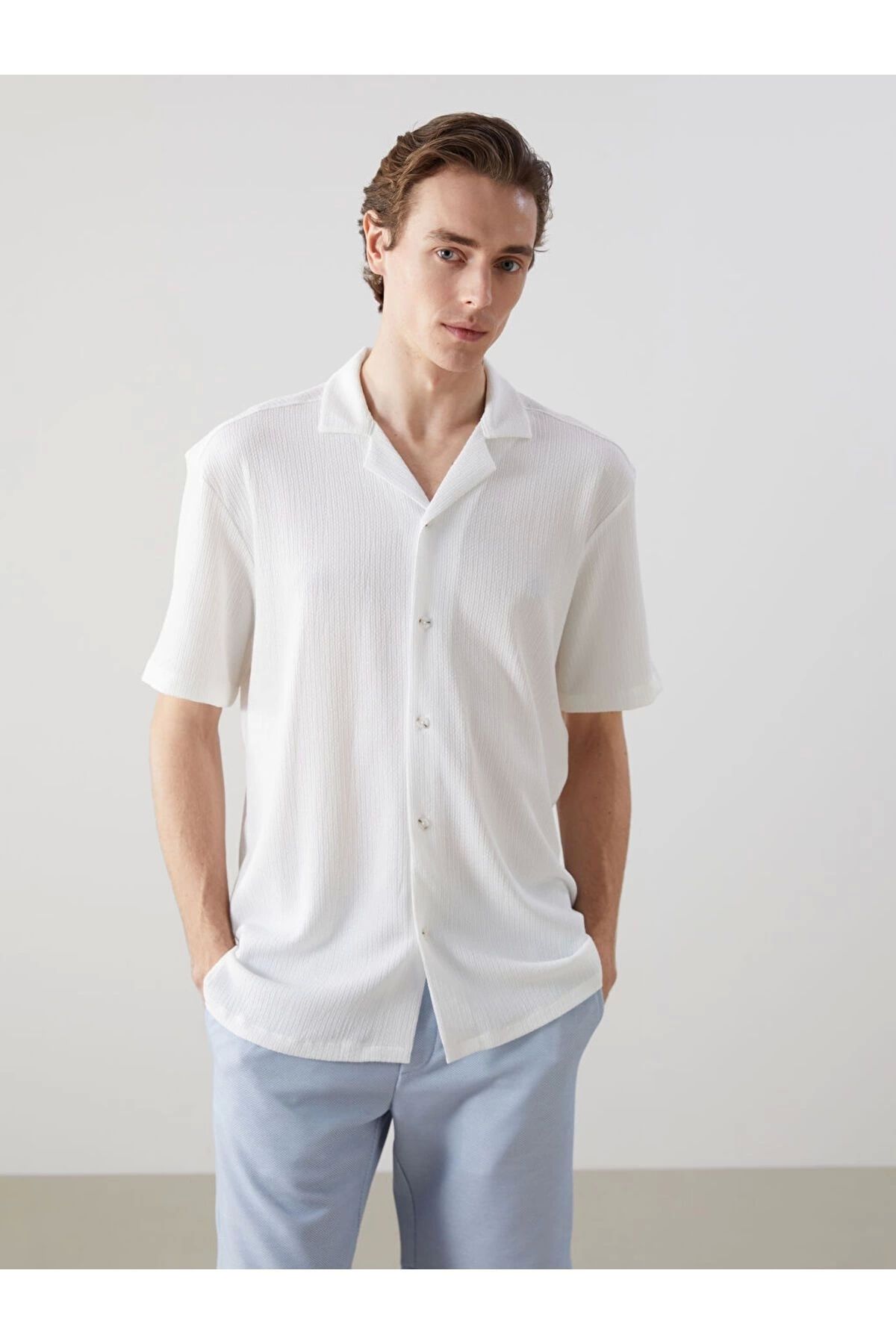 Store Vision Regular Fit Kısa Kollu Erkek Gömlek