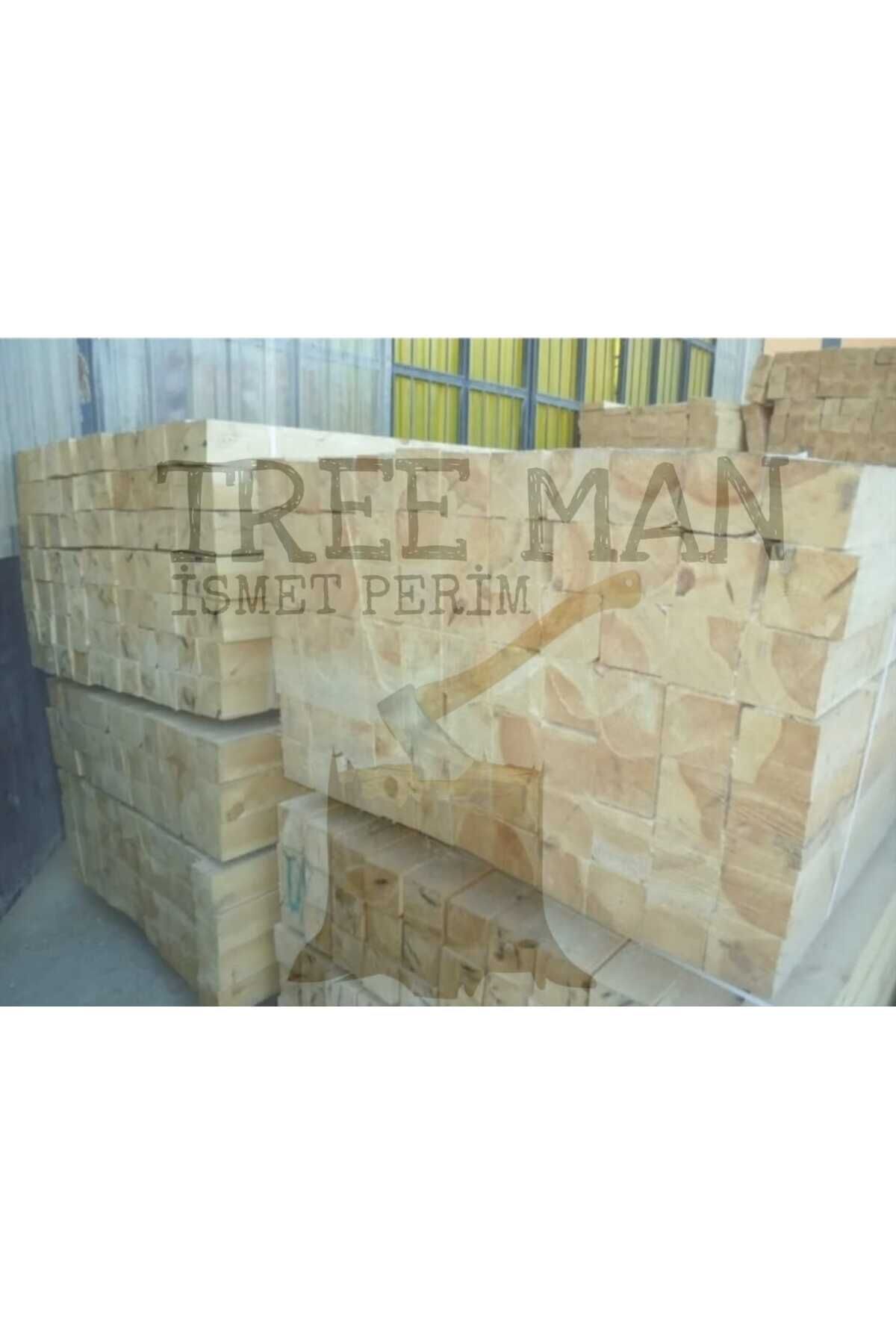 TREE MAN İSMET PERİM 10x10x200 Cm 2 Adet Silinmis Çam Çita Kereste Taslak Tahta