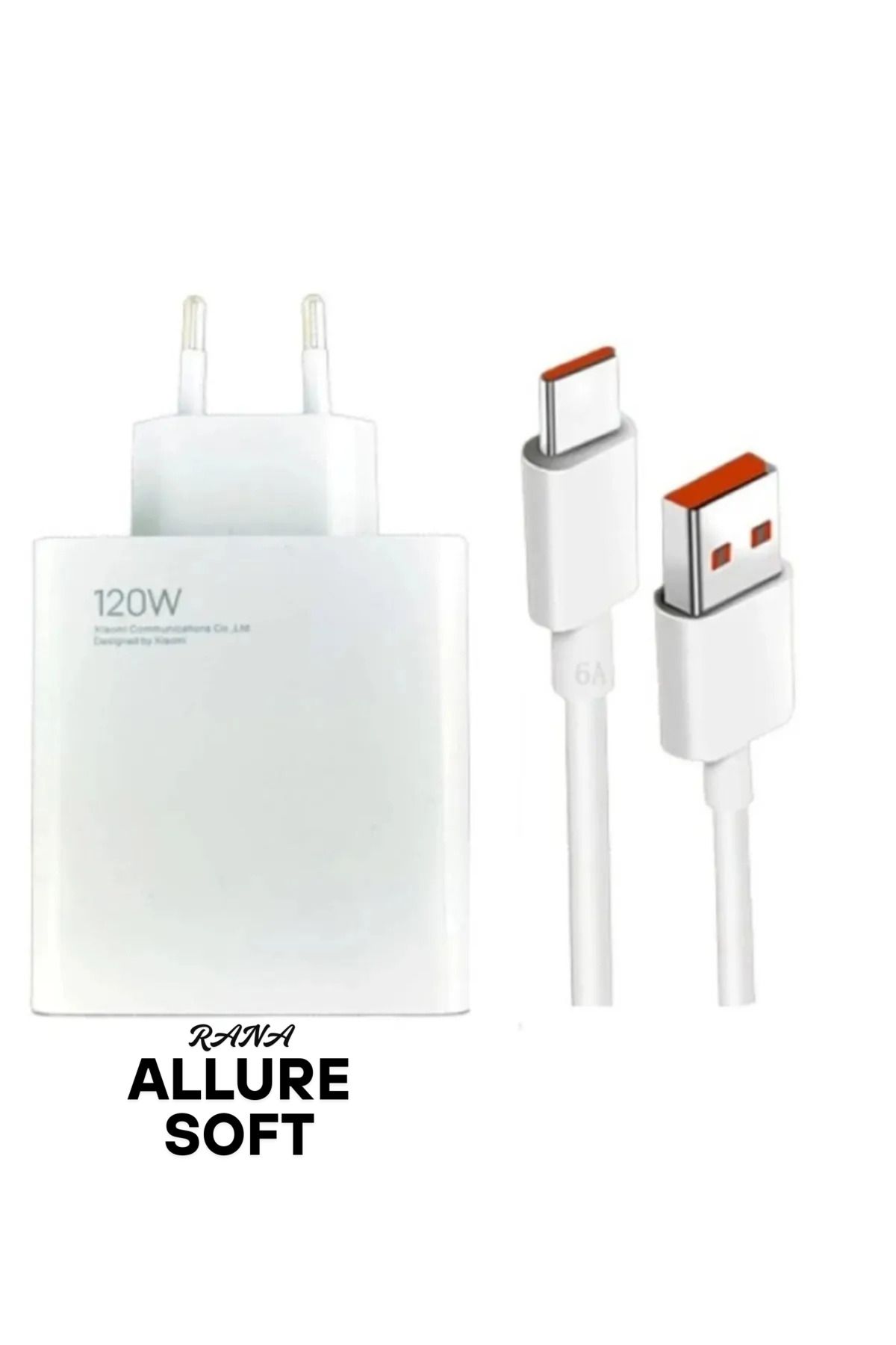 Allure soft Şimşek Gibi 120W Şarj Adaptörü Type-C Kablo Turbo Şarj Deneyimi