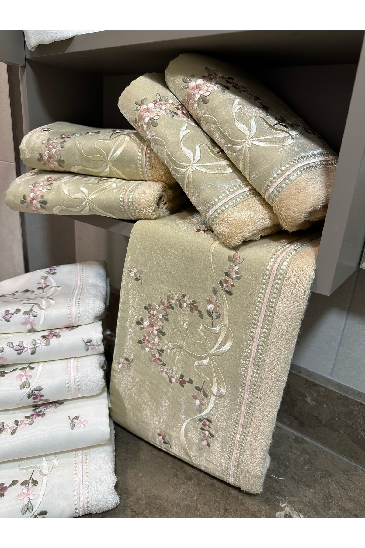 incisecrethome Bambu El ve Yüz Havlusu