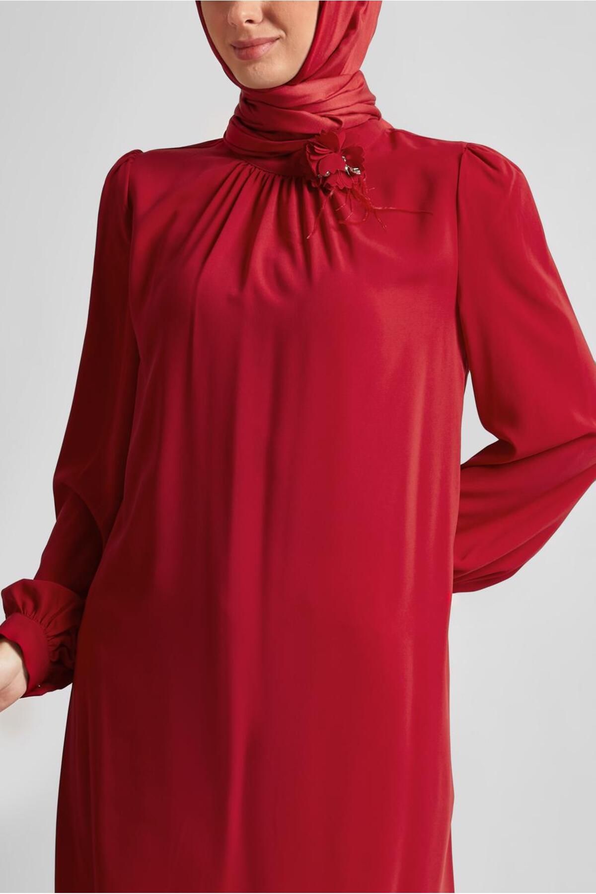 Alvina BROŞ DETAYLI TUNİK 44590