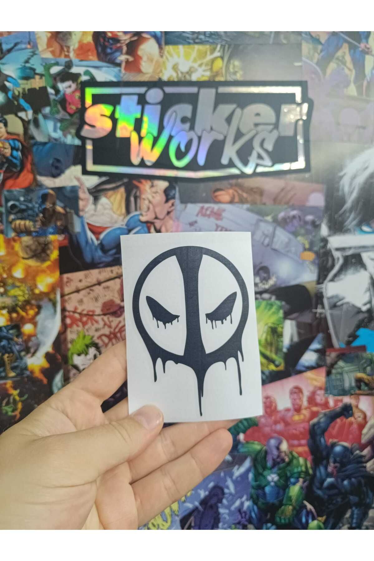 Sticker Works Deadpool Sticker