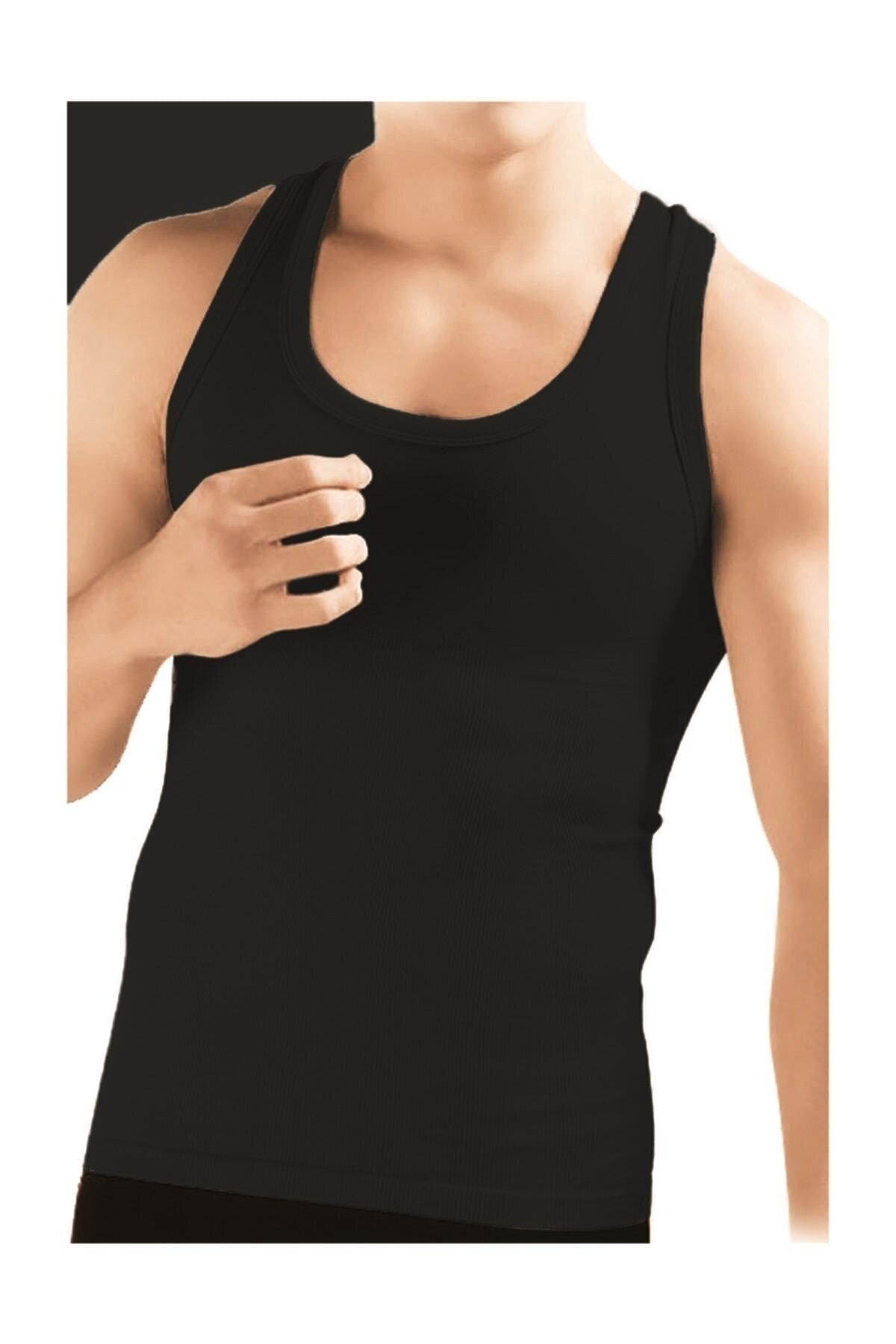 AboutThePerfect İncelten Atlet Korse, Siyah, Erkek, Hafif ve Rahat Tasarım