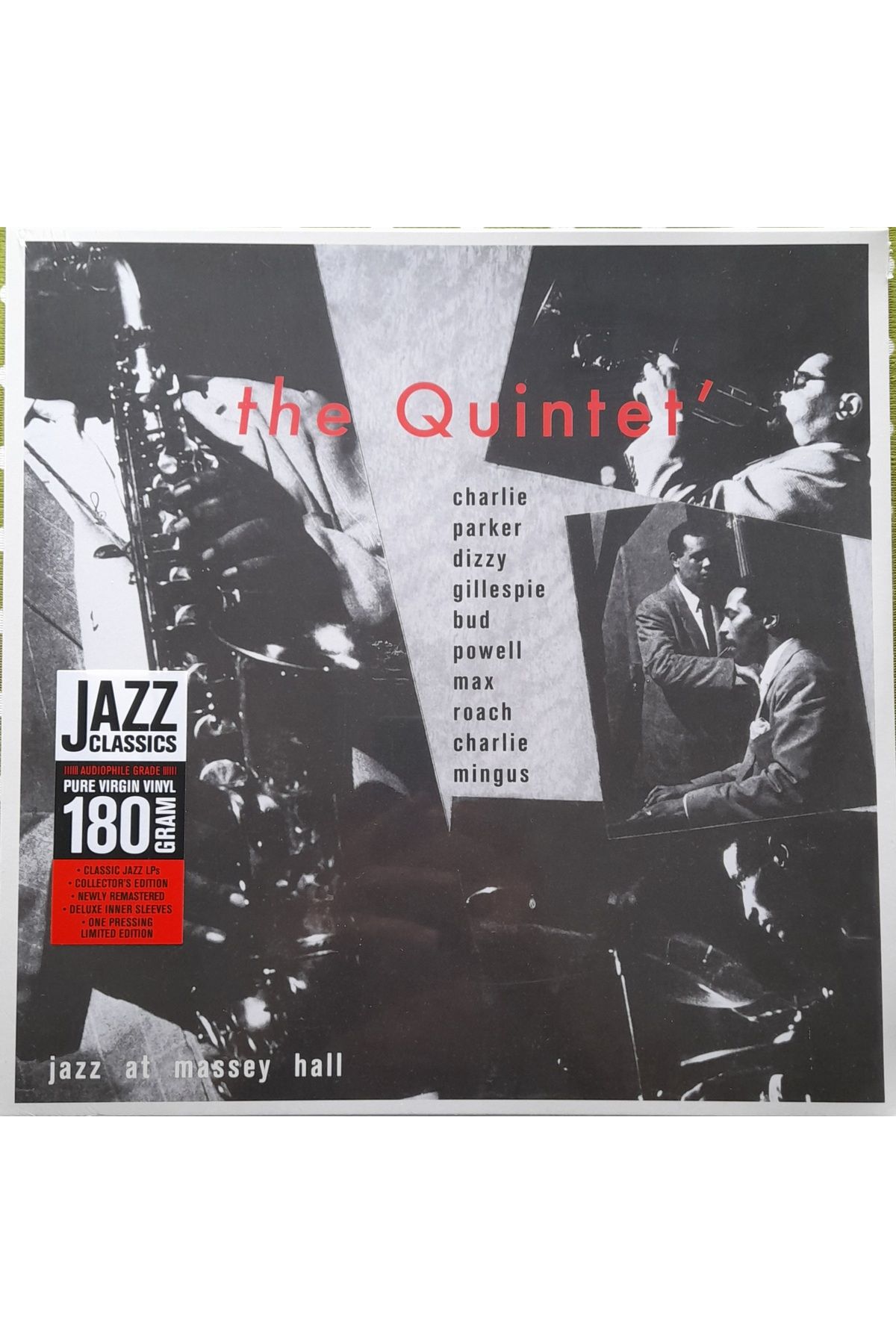 Eskişehir Plak THE QUINTET: C. PARKER, D. GILLESPIE, B. POWELL, C. MINGUS, MAX ROACH – Jazz At Massey Hall
