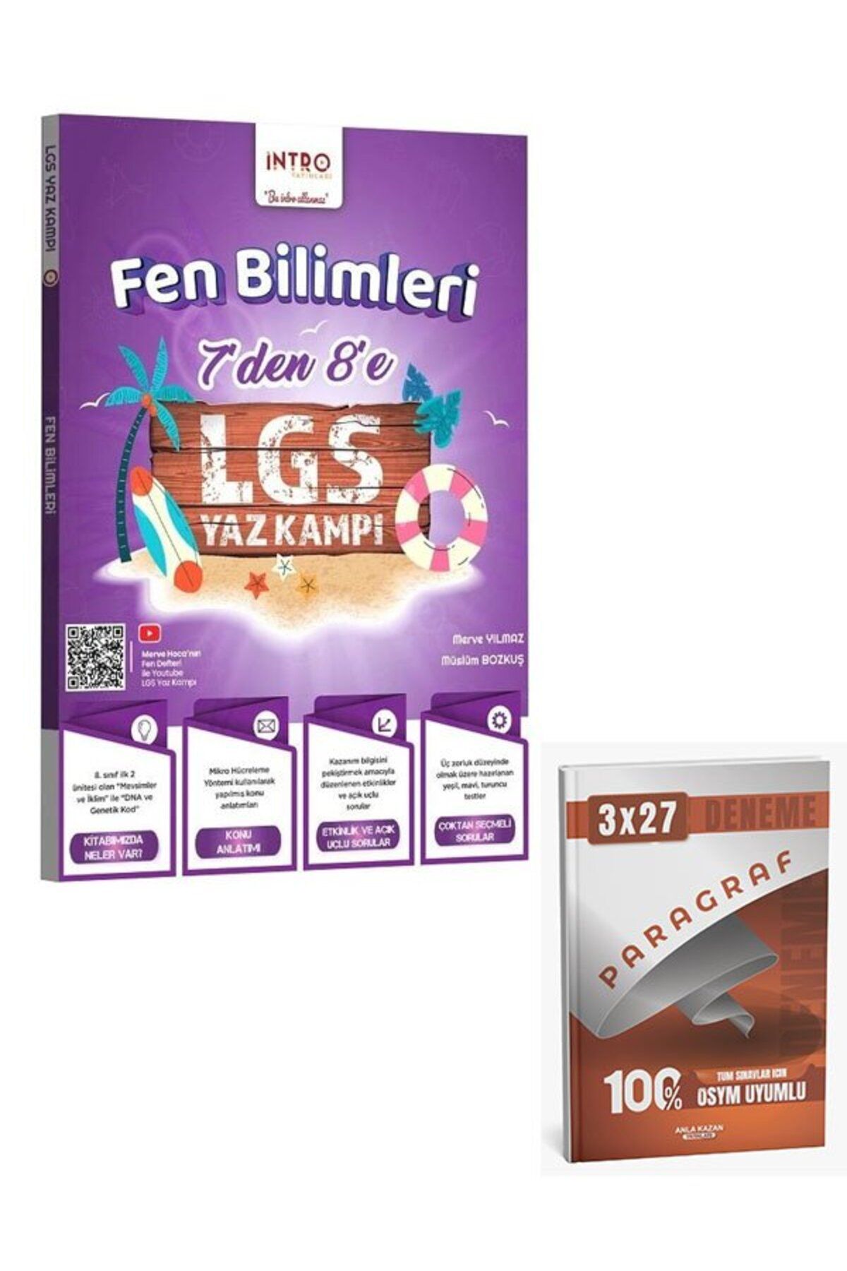 Anla Kazan Yayınları İntro 2026 7 den 8 e LGS Fen Bilimleri Yaz Kampı İntro Yayınları