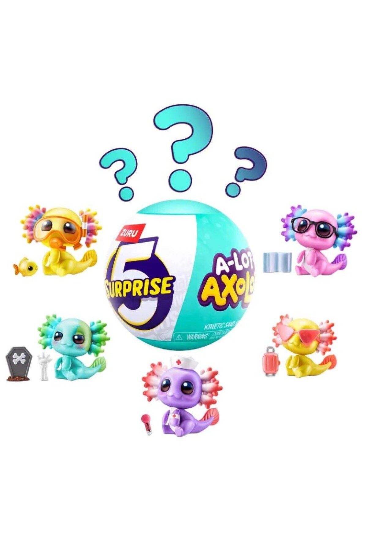 5Surprise Mini Axolotl Sürpriz Paket 5UM04000