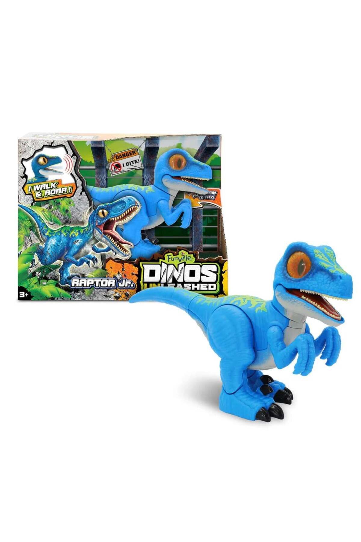 sunman oyuncak Sesli Raptor Jr Dinos 01031125 SUN-FNV-FIGUR