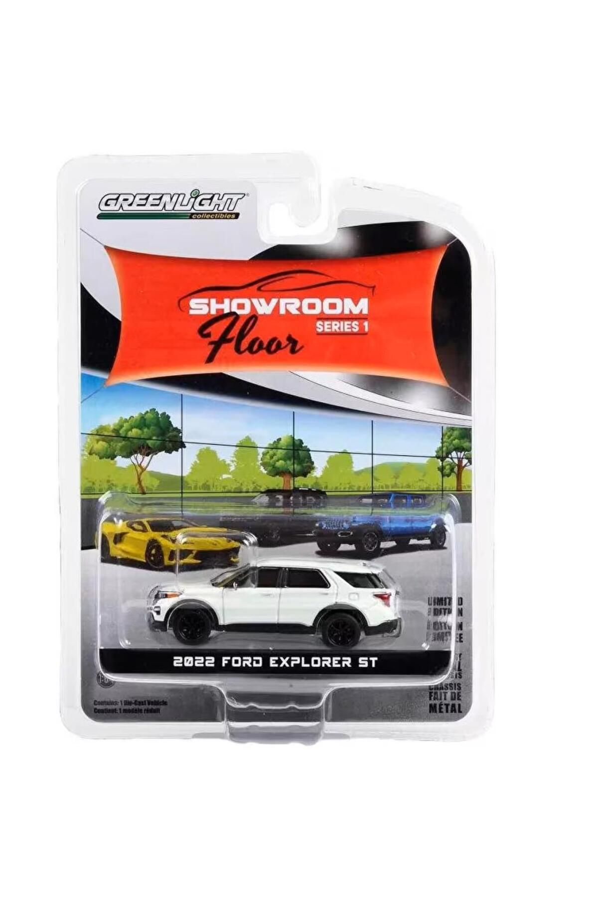 Greenlight 2022 Ford Explorer St - Showroom Serisi 1/64 Model Araba