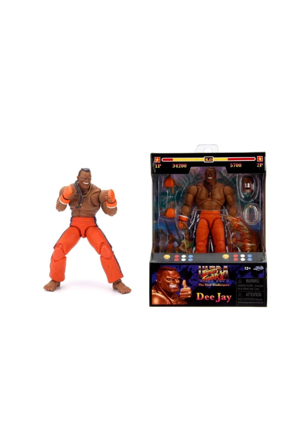 Jada 253252034 Street Fighter II Dee Jay Figür