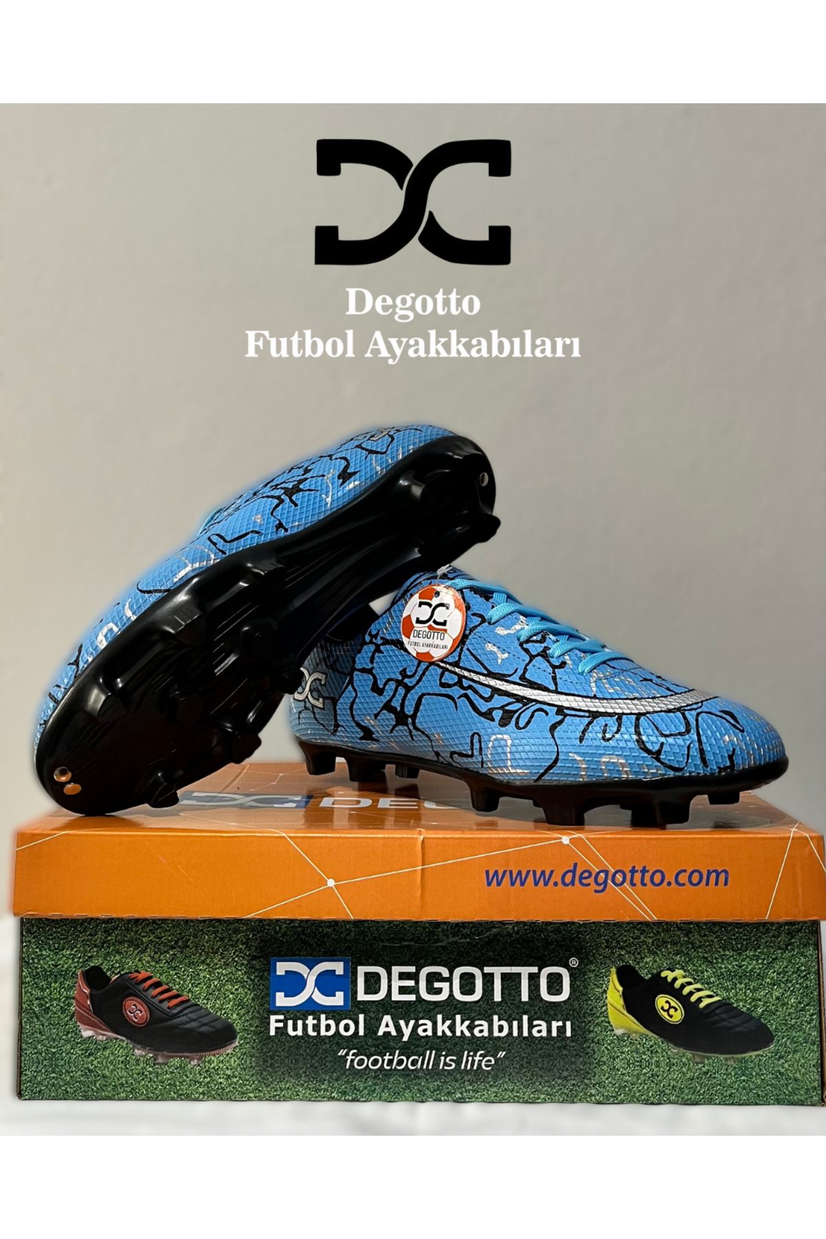 DEGOTTO Profesyonel Krampon – Yüksek Performanslı Halı Saha Ayakkabısı