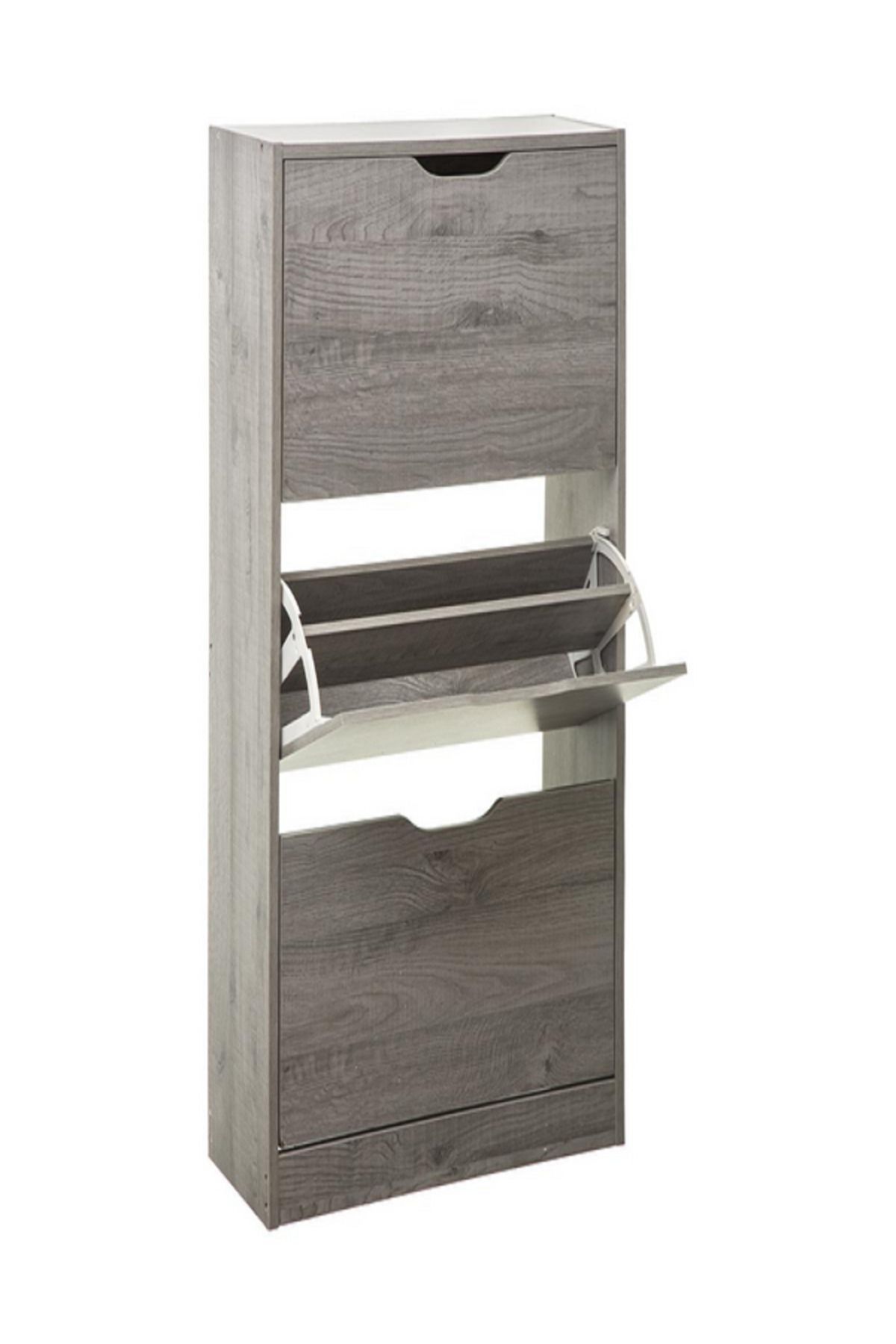 Five Simply Smart-3-Drawer Modern Design Rectangular Shoe Rack 2