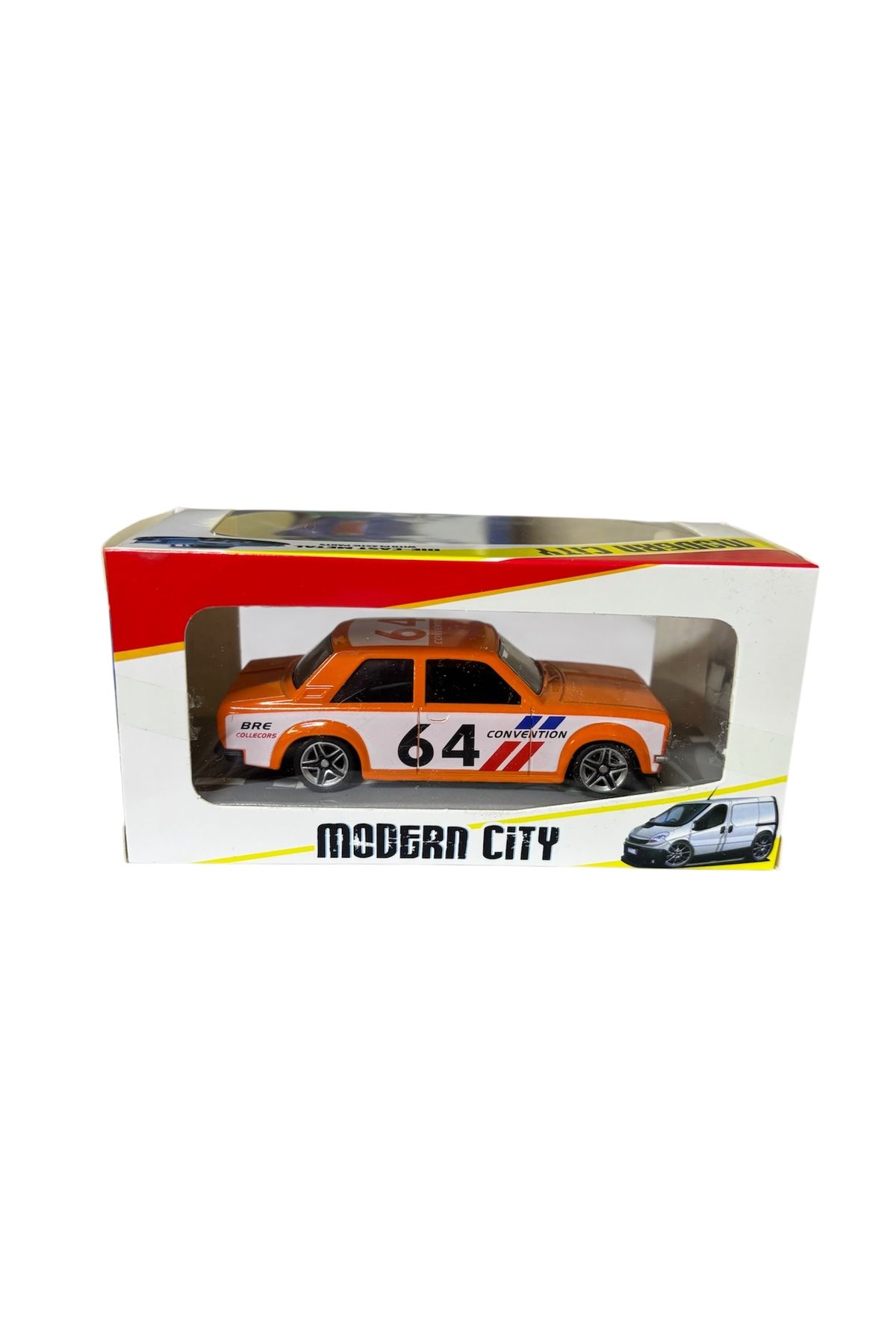 Prlk toys Rally Arabalar Çek Bırak Oyuncak Turuncu