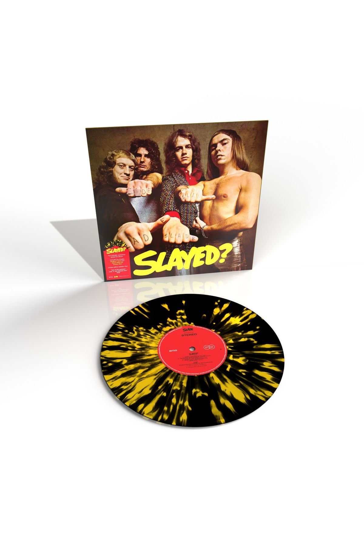 Eskişehir Plak SLADE – Slayed? (LIMITED EDITION YELLOW & BLACK SPLATTER VINYL)