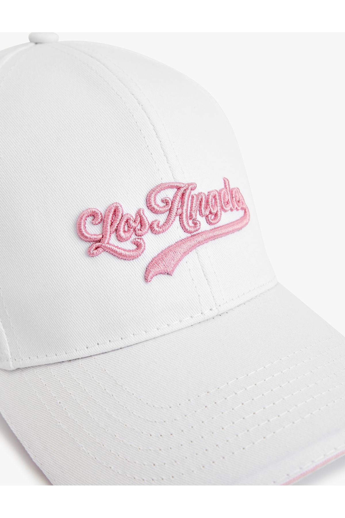Koton-Embroidered Cap Hat 4