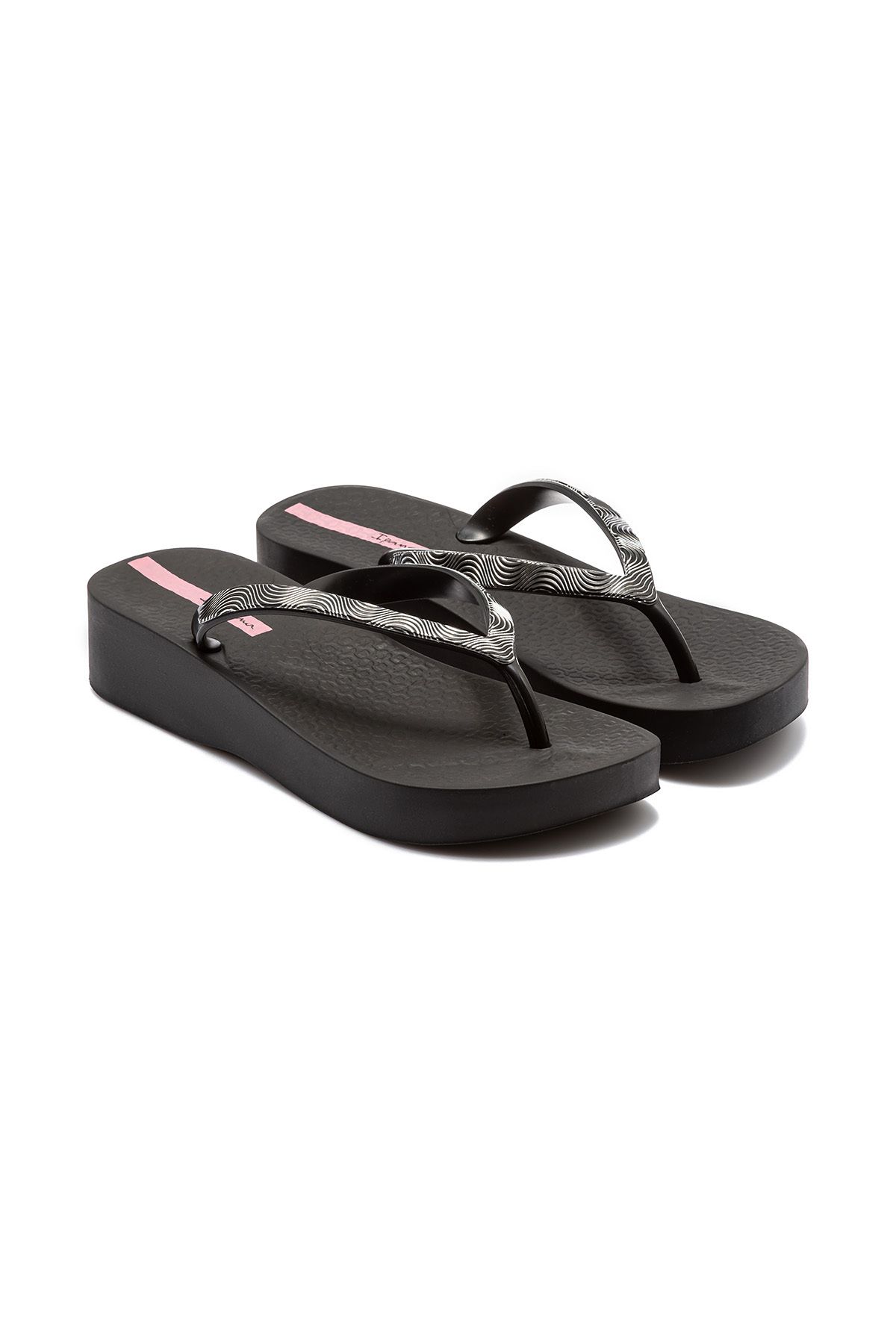 İpanema Mesh X Kadın Parmak Arası Terlik Siyah-Pembe 35/40