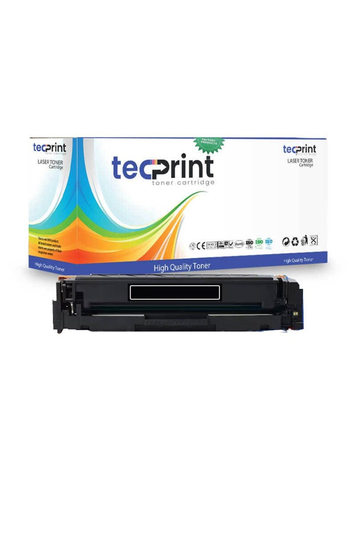 tecprint HP CF510 Çipli Muadil Toneri Siyah Renk (204A) BK