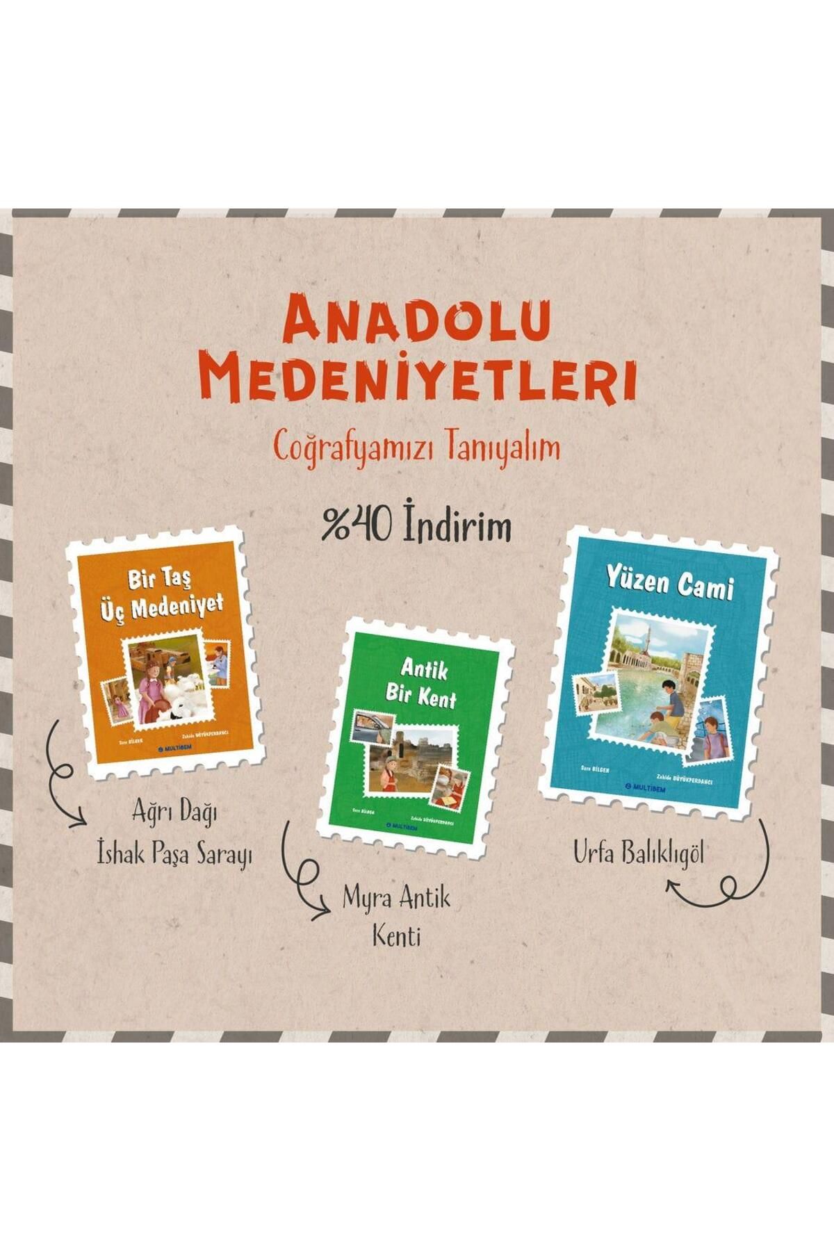 Multibem Yayınları ANADOLU MEDENİYETLERİ SETİ - COĞRAFYAMIZI TANIYALIM