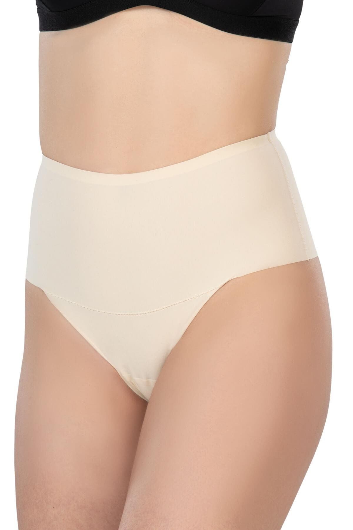 bazaar-turkey all you need TEN MI 2806 Lazer Kesim Yüksek Bel İz Yapmaz String