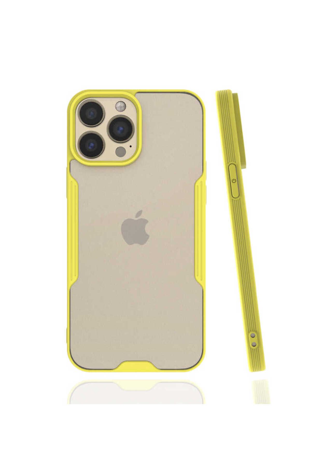 halkhouse Apple iPhone 13 Pro Max Kılıf Esnek Yumuşak Renkli Silikon Kamera Korumalı Kapak Parf
