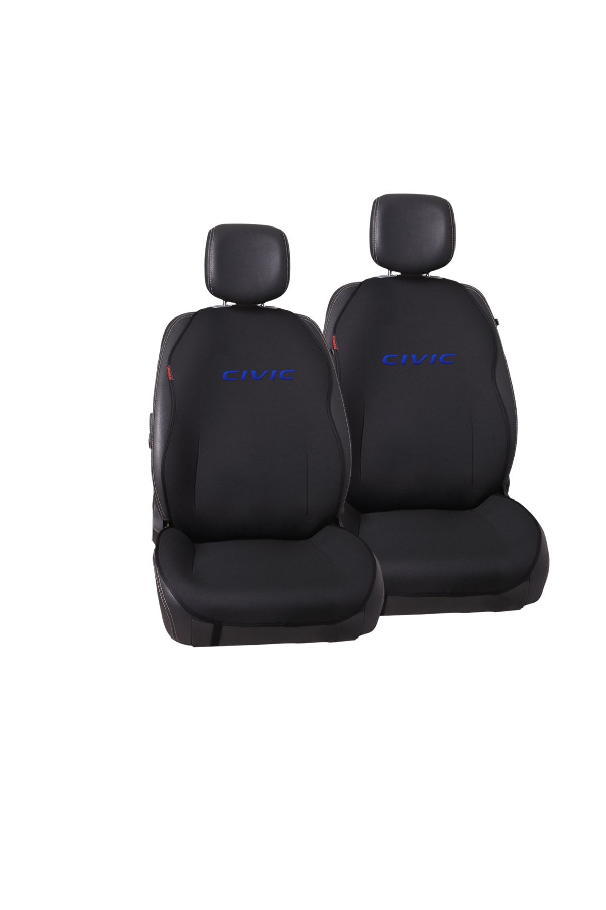 otomind Mavi Civic Nakışlı Jakar Dokuma Oto Minder