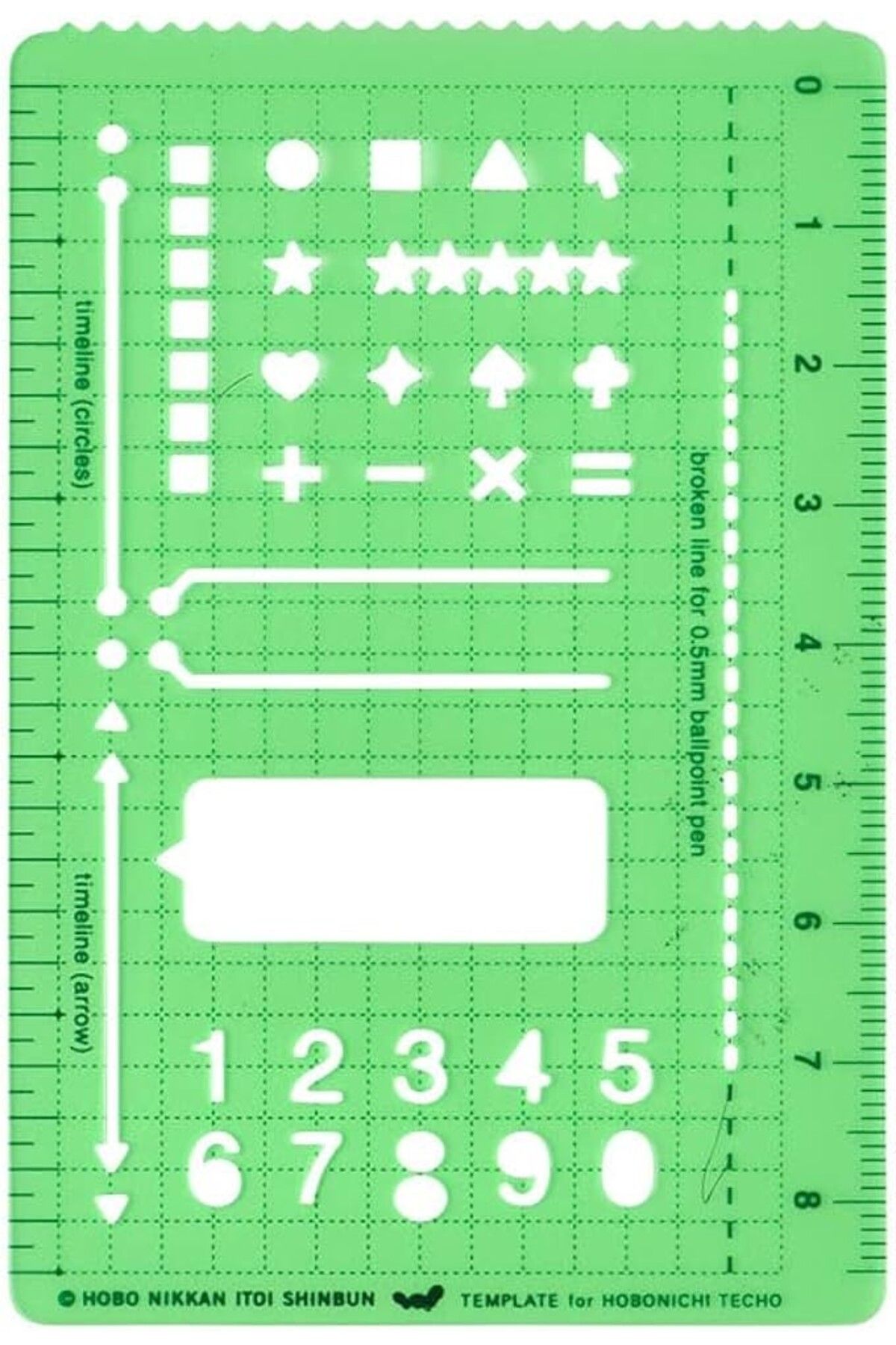 HOBONICHI Template Basic - Şablon - Figür