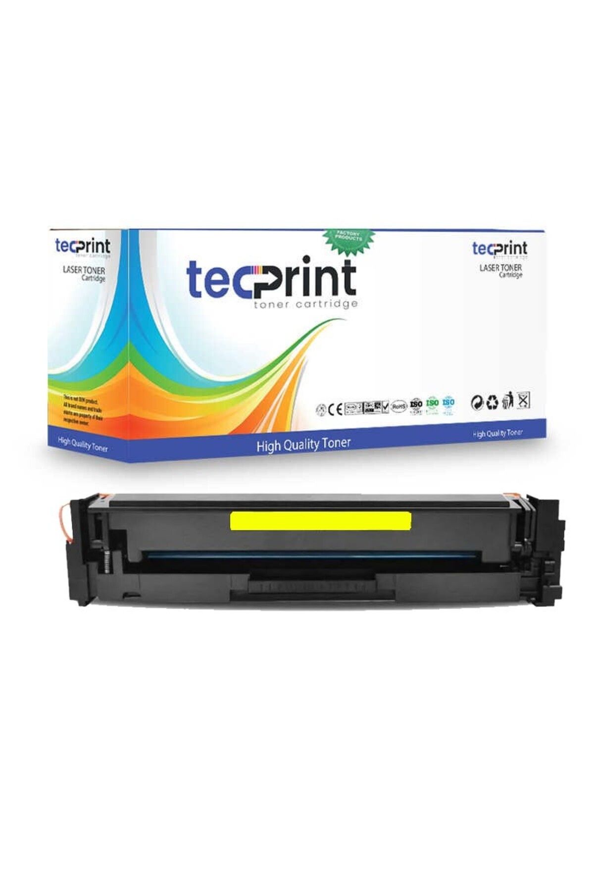tecprint HP CF502(202A) Çipli Muadil Toner Sarı