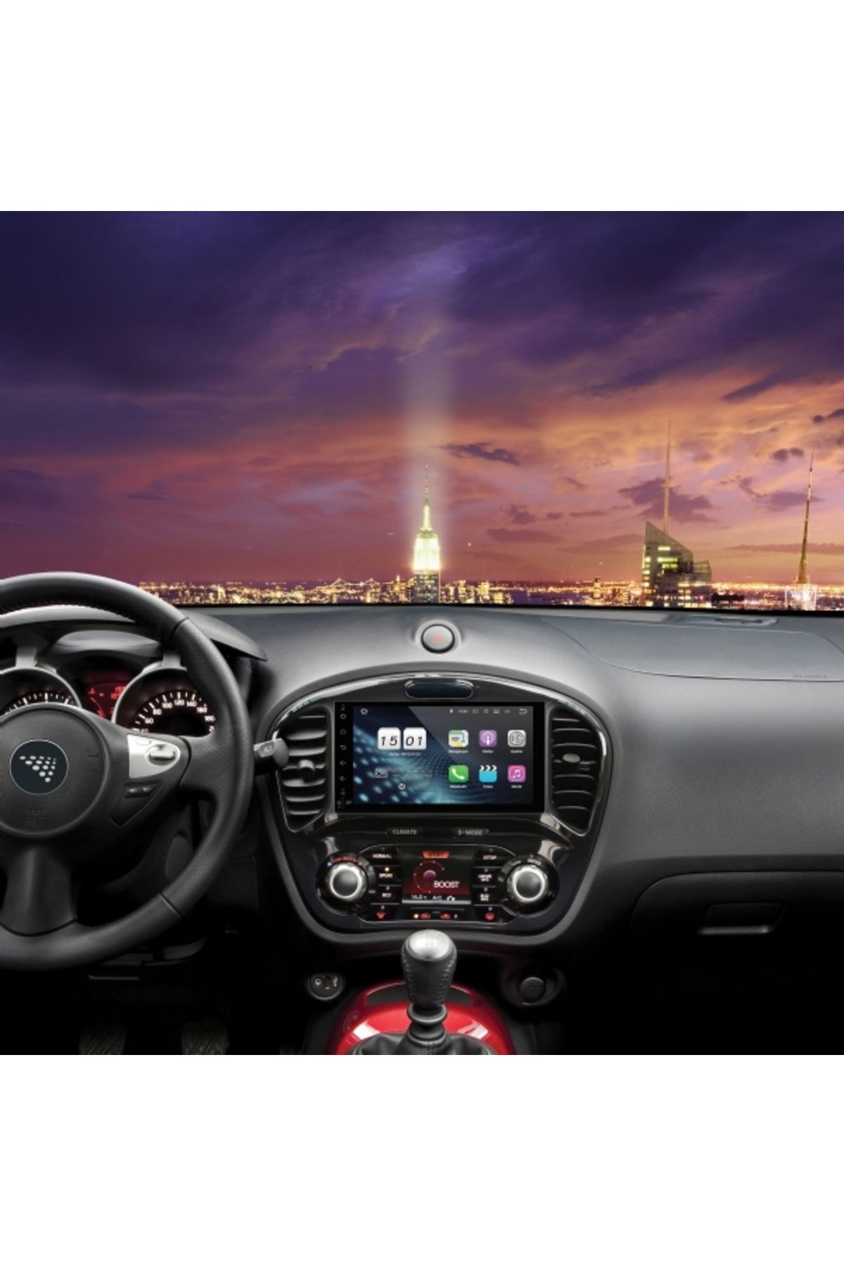SOUNDCİTY NİSSAN JUKE 2011-2015 MULTİMEDYA CARPLAY EKRAN SETİ 4 GB RAM 64 HAFIZALI