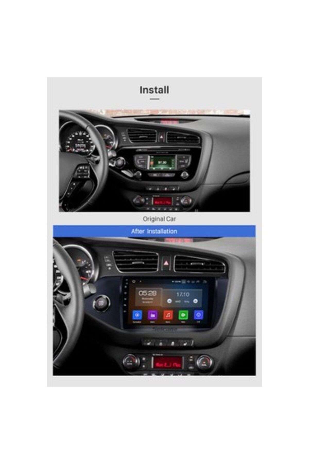 SOUNDCİTY KİA CEED 2013-2017 MULTİMEDYA CARPLAY EKRAN SETİ 2 GB RAM 32 HAFIZALI