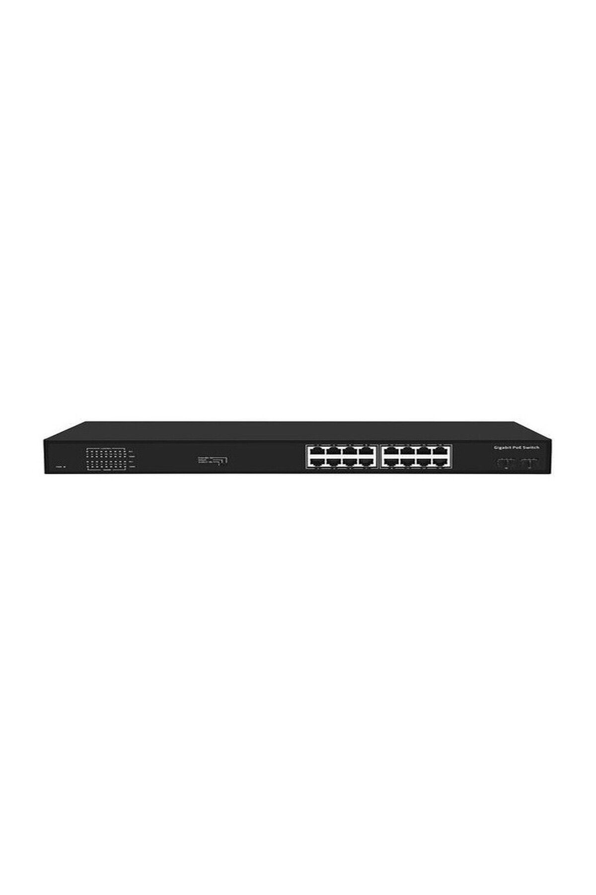 ODS 08ODS-16GP2S-200 16 Port 200 W Full Poe Gigabit 2 x SFP Yönetilemez Switch