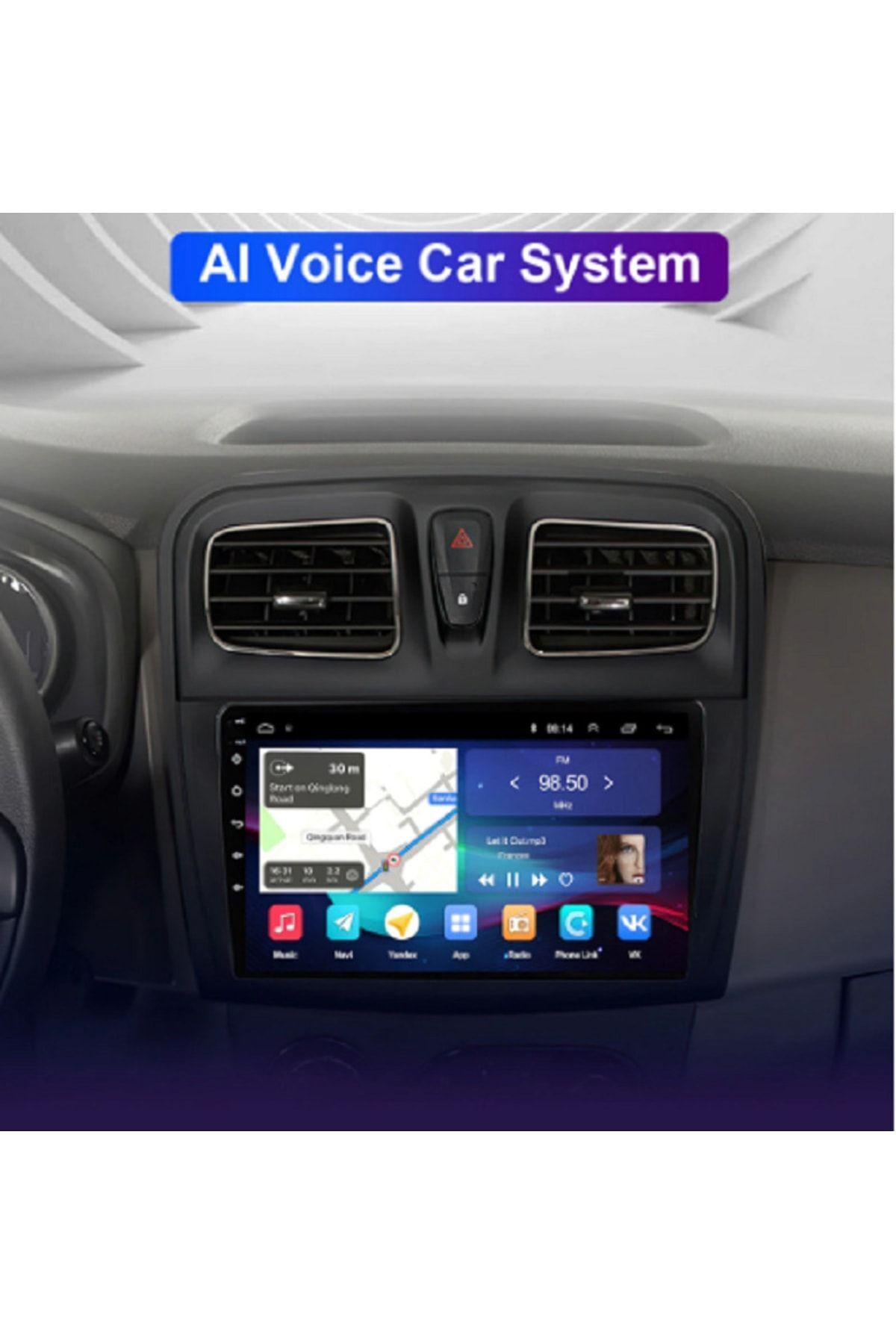 SOUNDCİTY RENAULT SYMBOL 2012-2018 MULTİMEDYA CARPLAY EKRAN SETİ 2 GB RAM 32 HAFIZALI