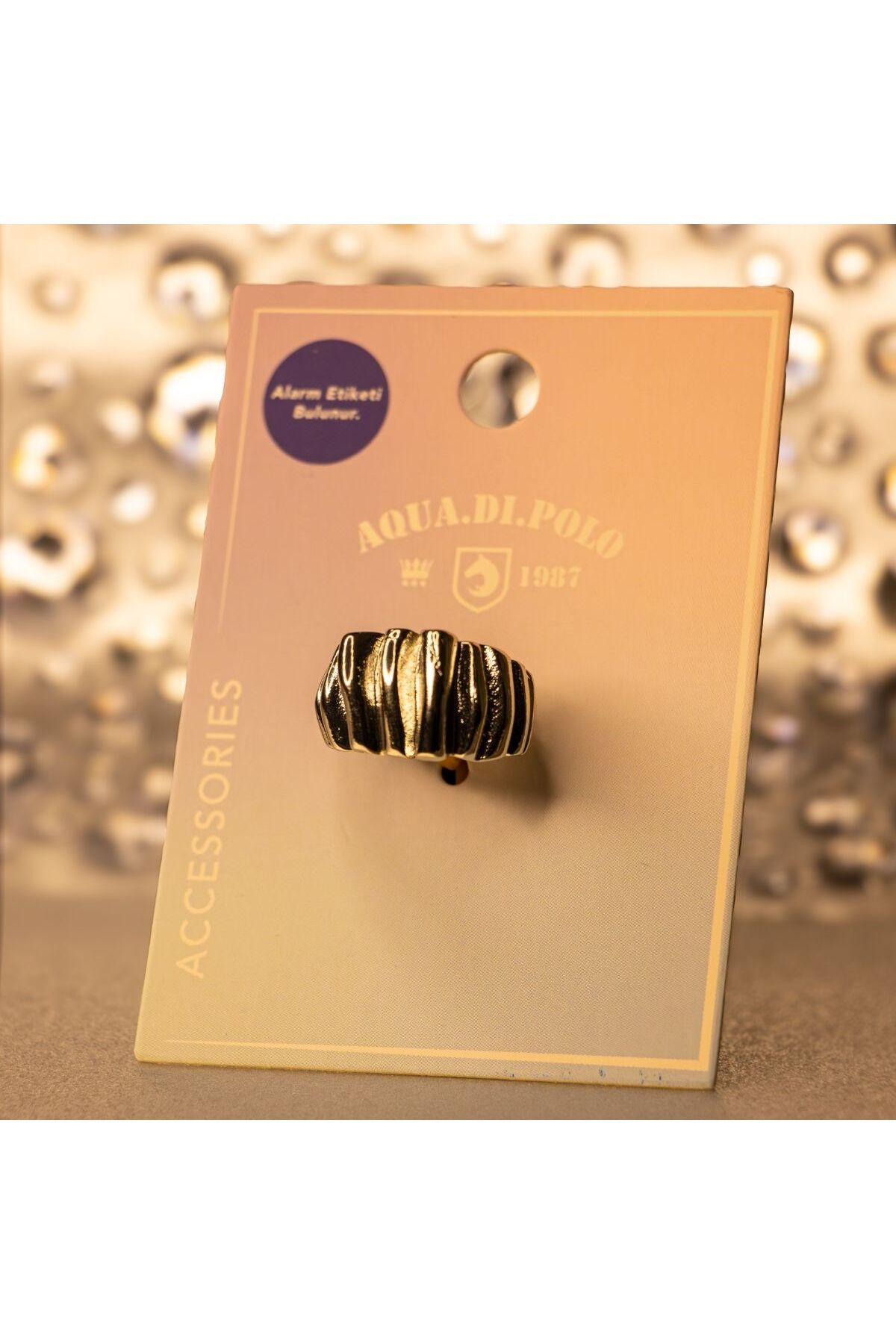 Aqua Di Polo 1987 Kadın Gümüş Yüzük