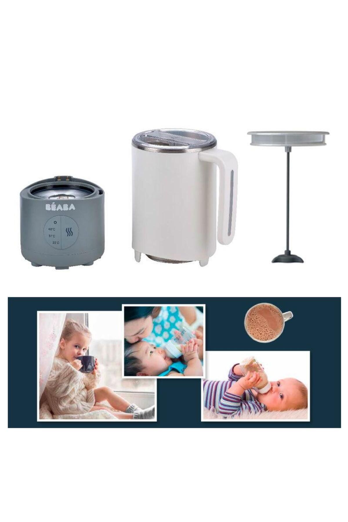 Beaba-Preparator lapte Beaba MilkPrep, Capacitate 450 ml (Alb/Gri) 5