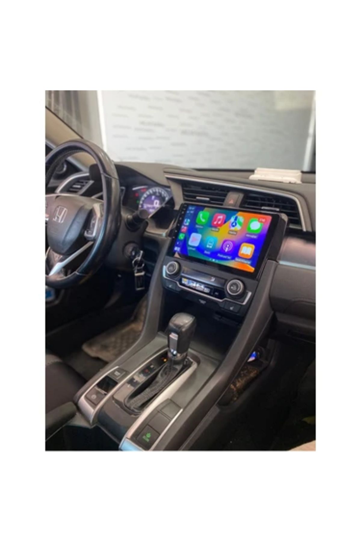 SOUNDCİTY HONDA CİVİC FC5 2016-2021  Uyumlu MULTİMEDYA CARPLAY EKRAN SETİ 4 GB RAM 64 HAFIZALI