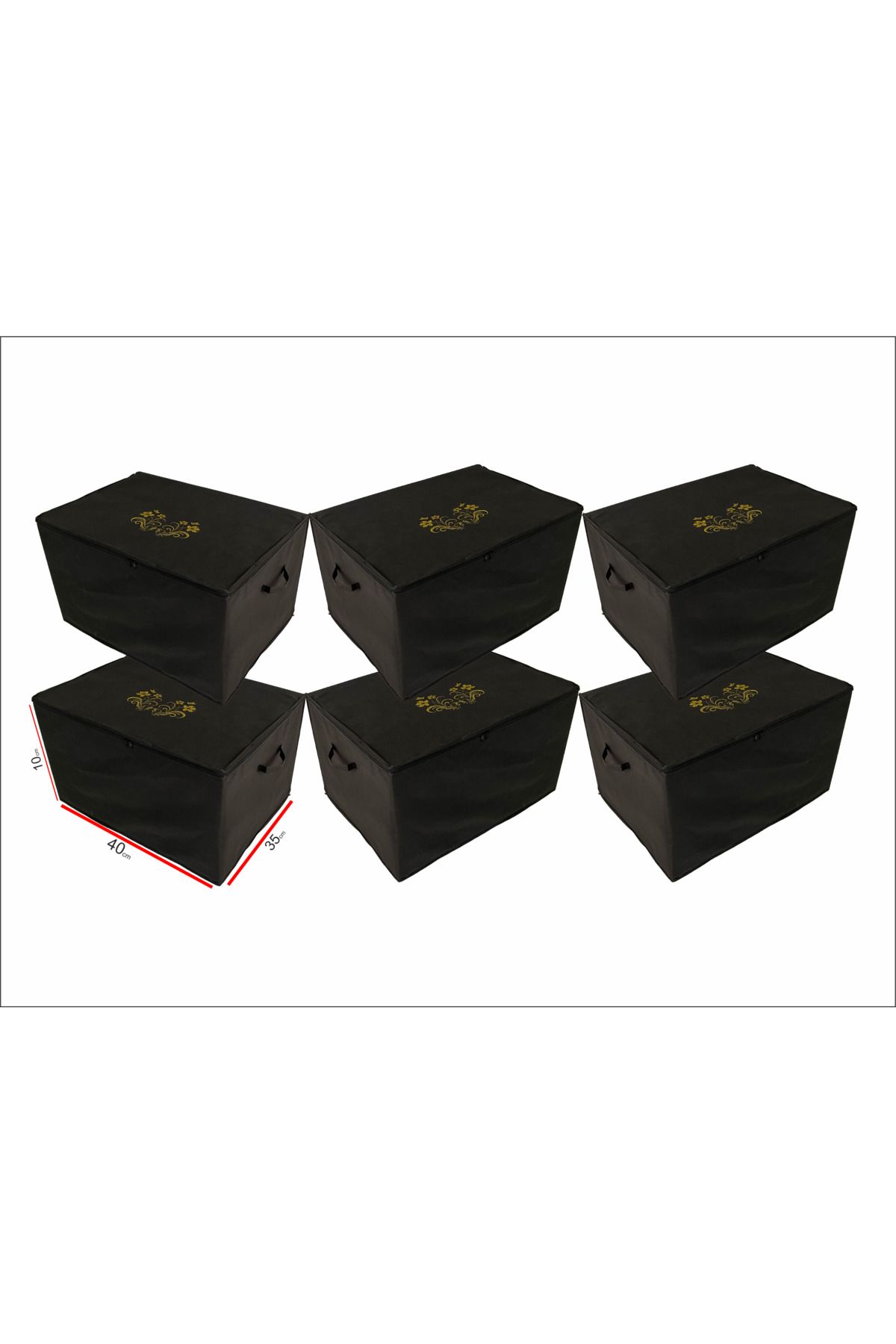pinabah PİNABAH BAVUL İÇİ DÜZENLEYİCİ ORGANİZER HURÇ 6 ADET (40x35x10)