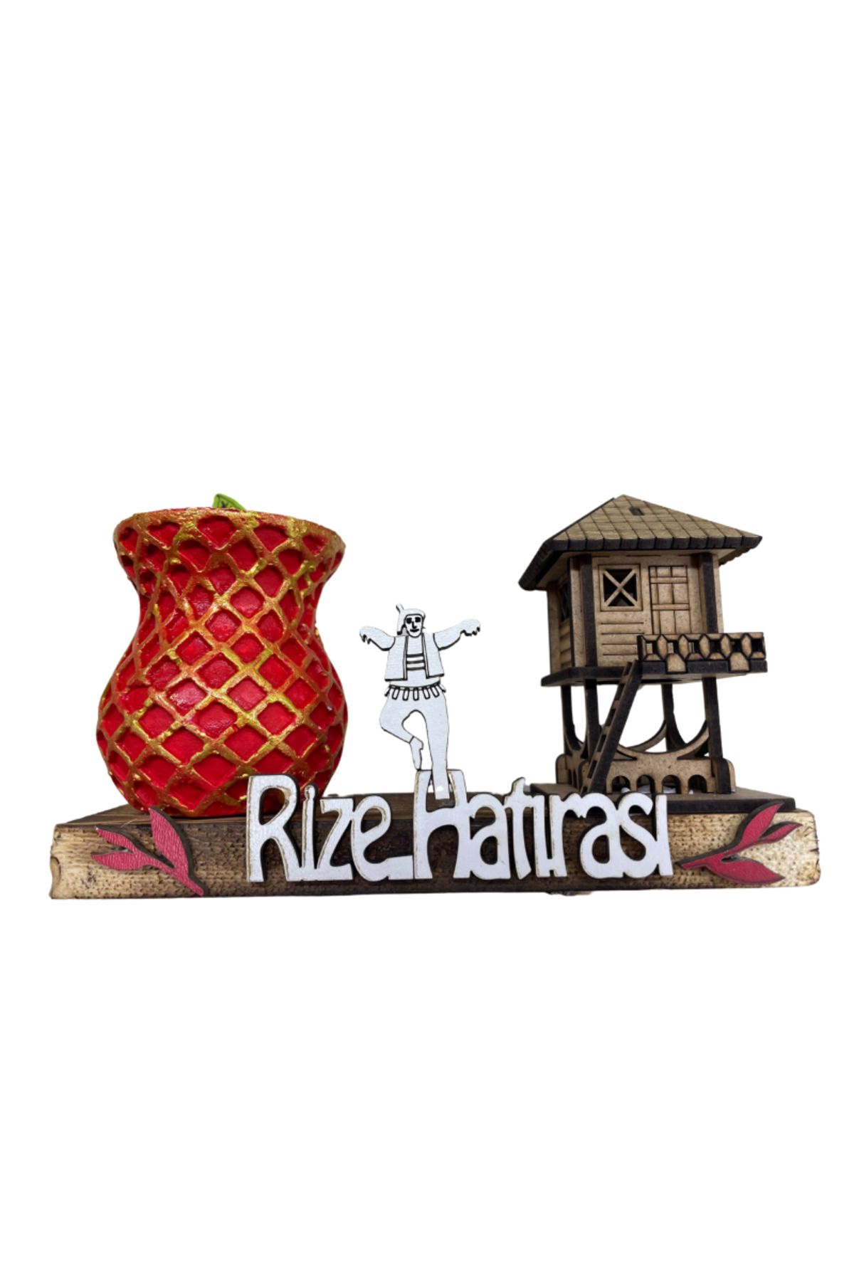 gözdem çay RİZE HATIRASI BARDAK MASA DEKOR