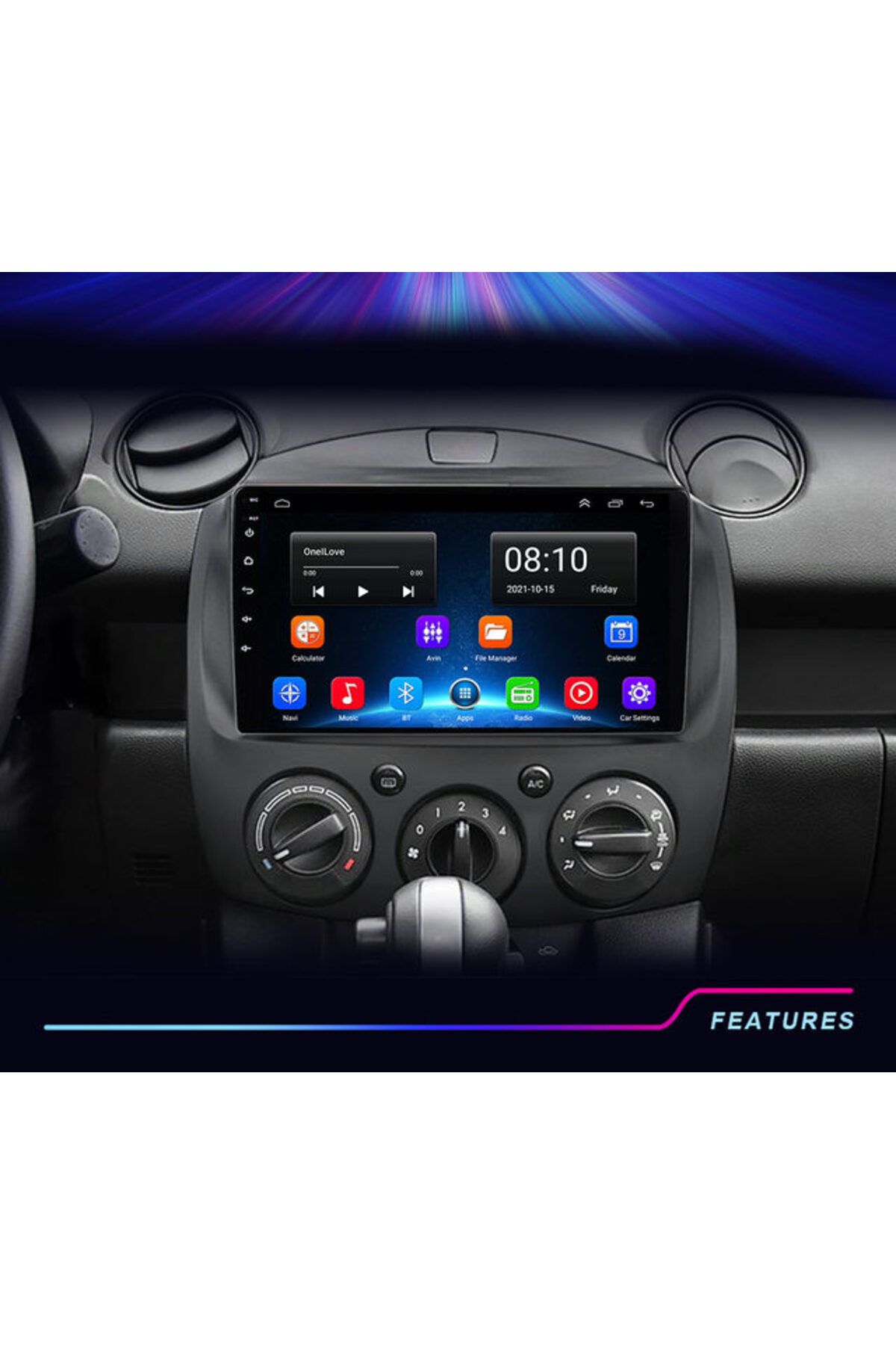 SOUNDCİTY MAZDA 2 2004-2007 MULTİMEDYA CARPLAY EKRAN SETİ 2 GB RAM 32 HAFIZALI