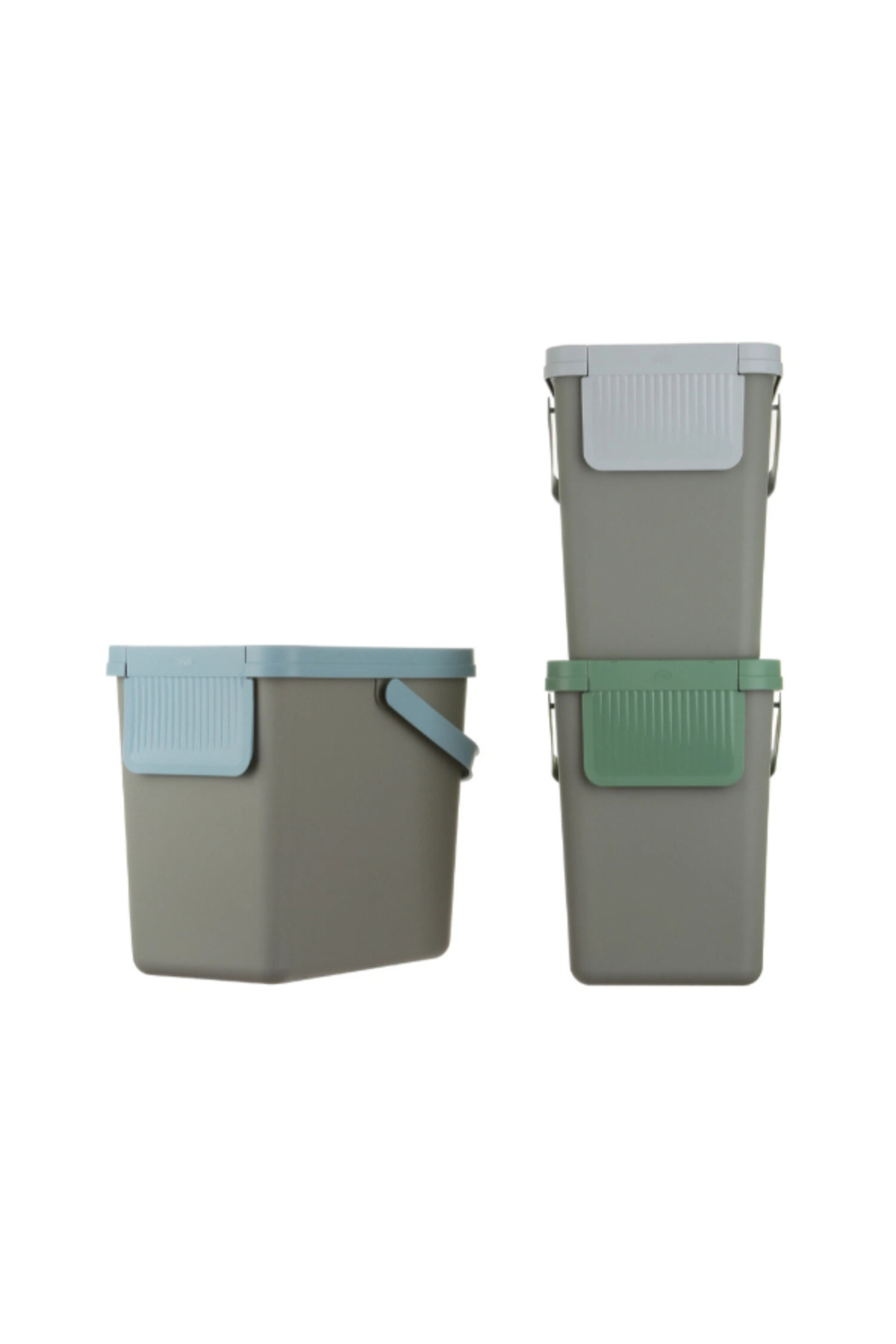 Snips-3-Piece Garbage and Waste Sorting Recycling Bin Set 3