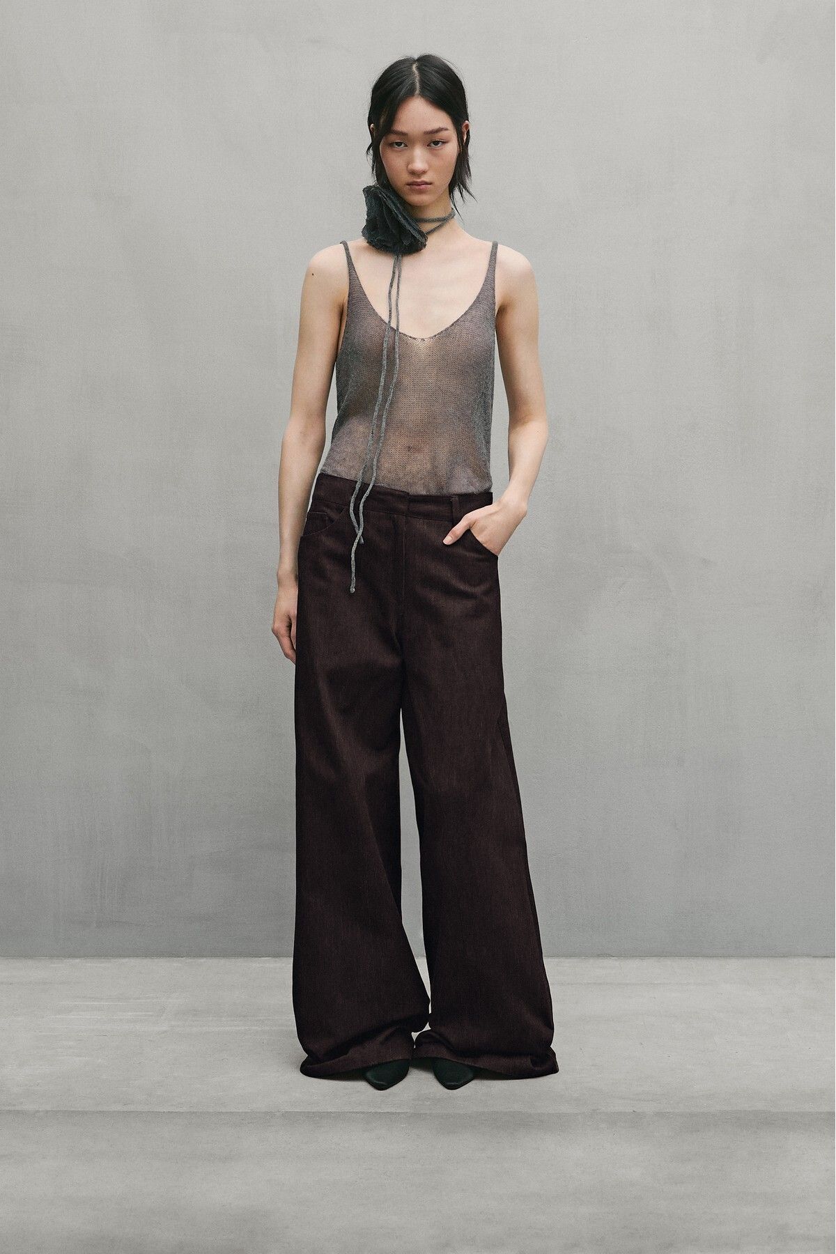 Massimo Dutti İspanyol paça jean - Studio
