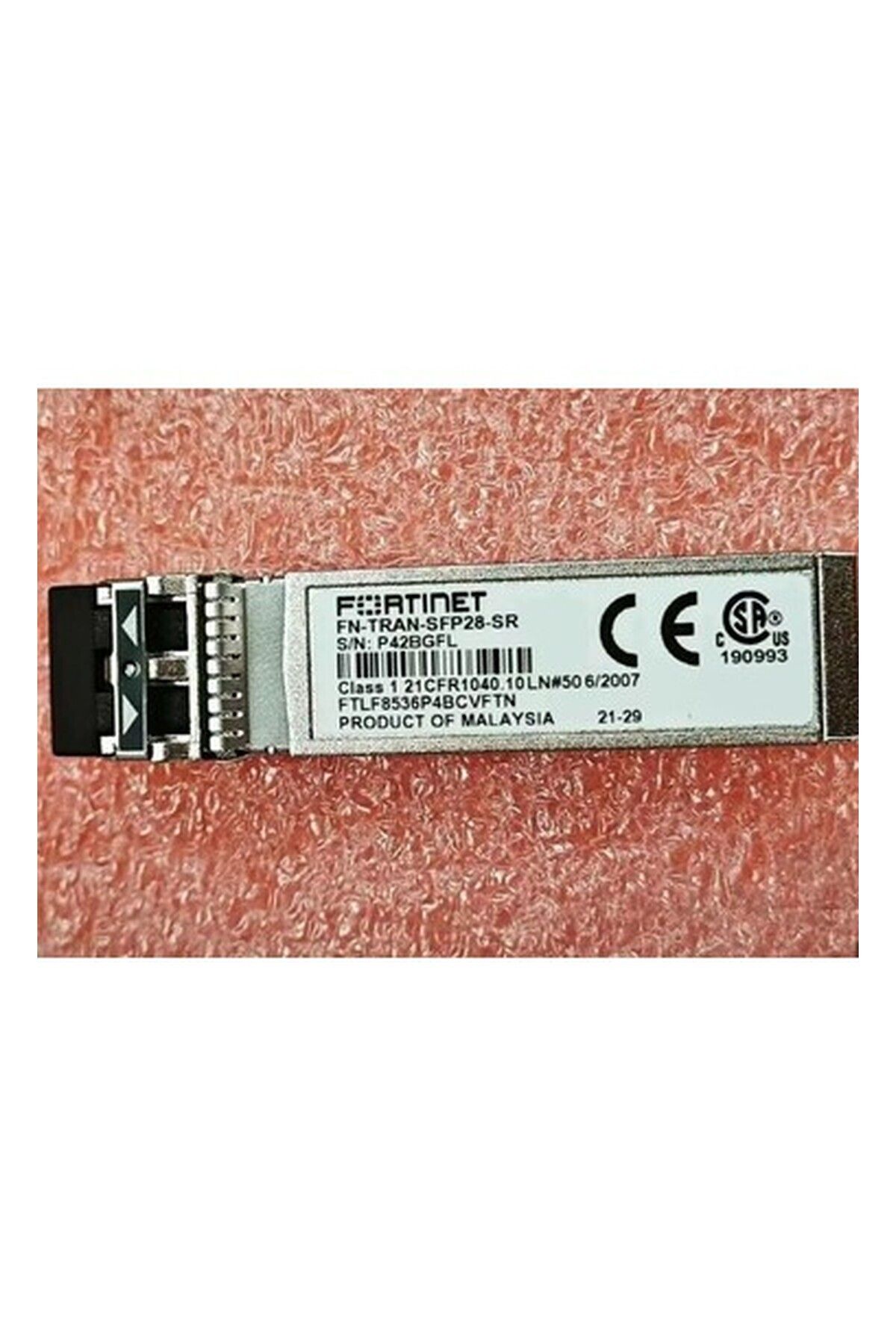 Fortinet FN-TRAN-SFP28-SR 25GE/10GE Dual Rate SFP28 Transceiver SFP-25G-SR 850NM 32GB 32G Alıcı-Veri