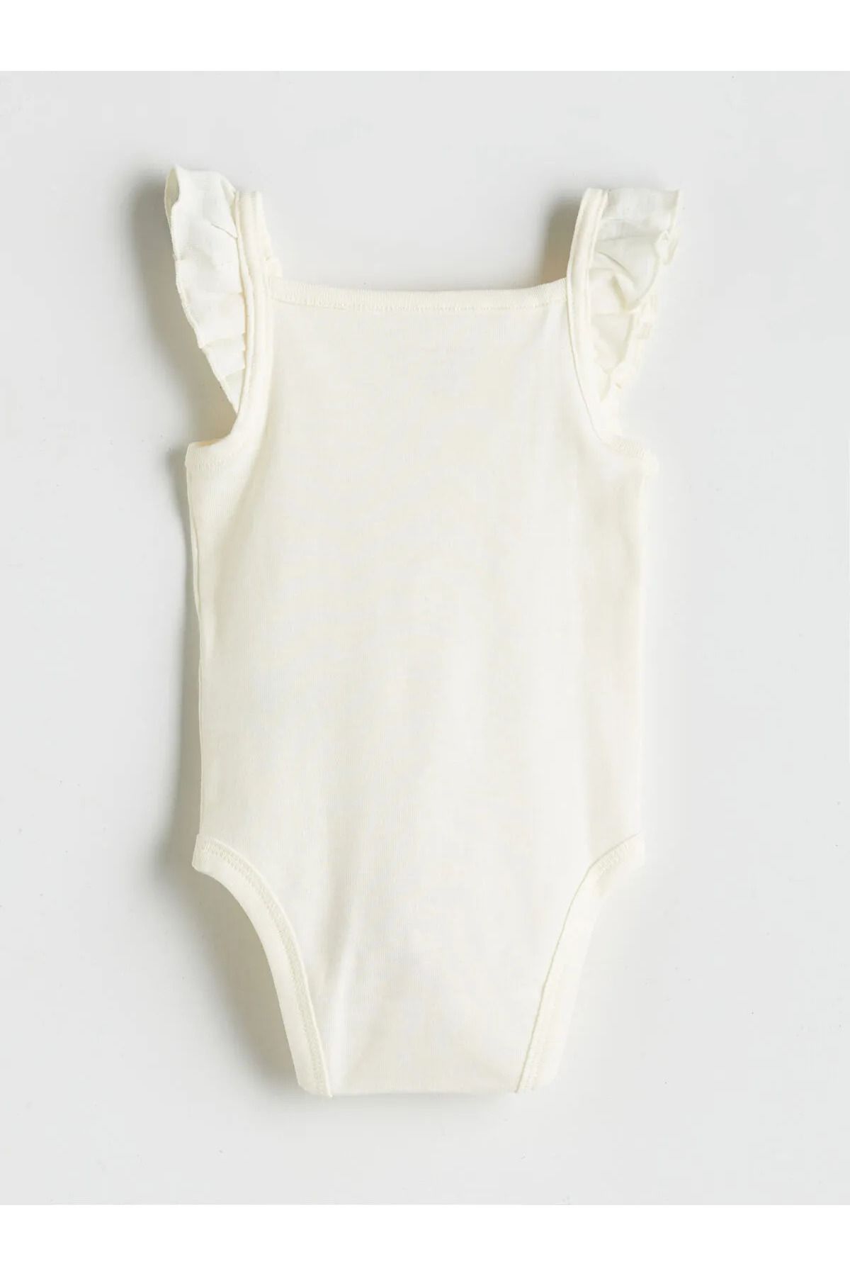 LC Waikiki Bisiklet Yaka Kız Bebek Çıtçıtlı Body ve Şort 2'li
